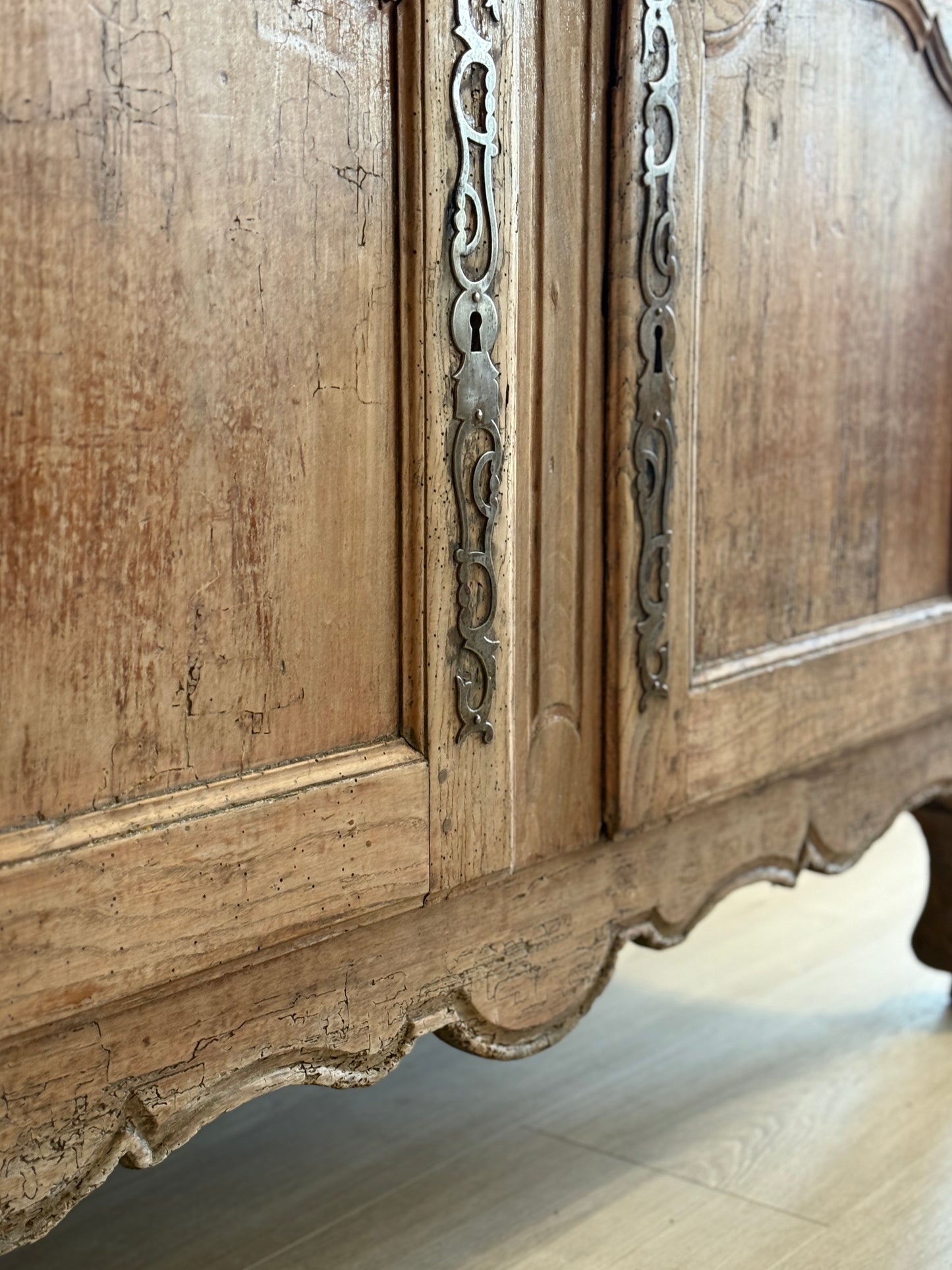 Large 19th Century French Walnut Sideboard