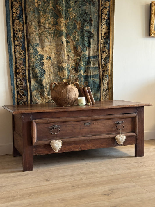 18th Century French Walnut Coffee Table