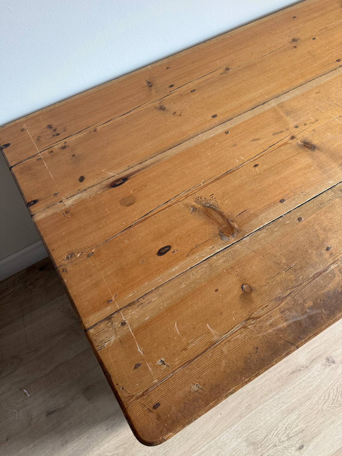 Antique English Pine Desk