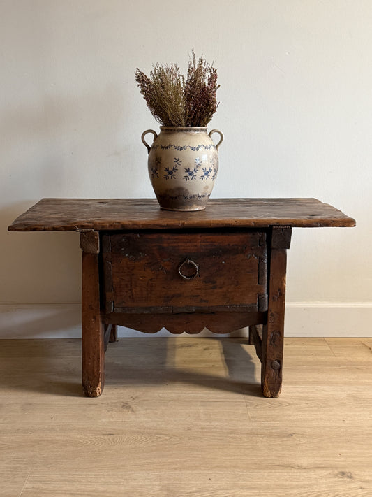 Large 18th c. Spanish Shepherd Table, c.1700