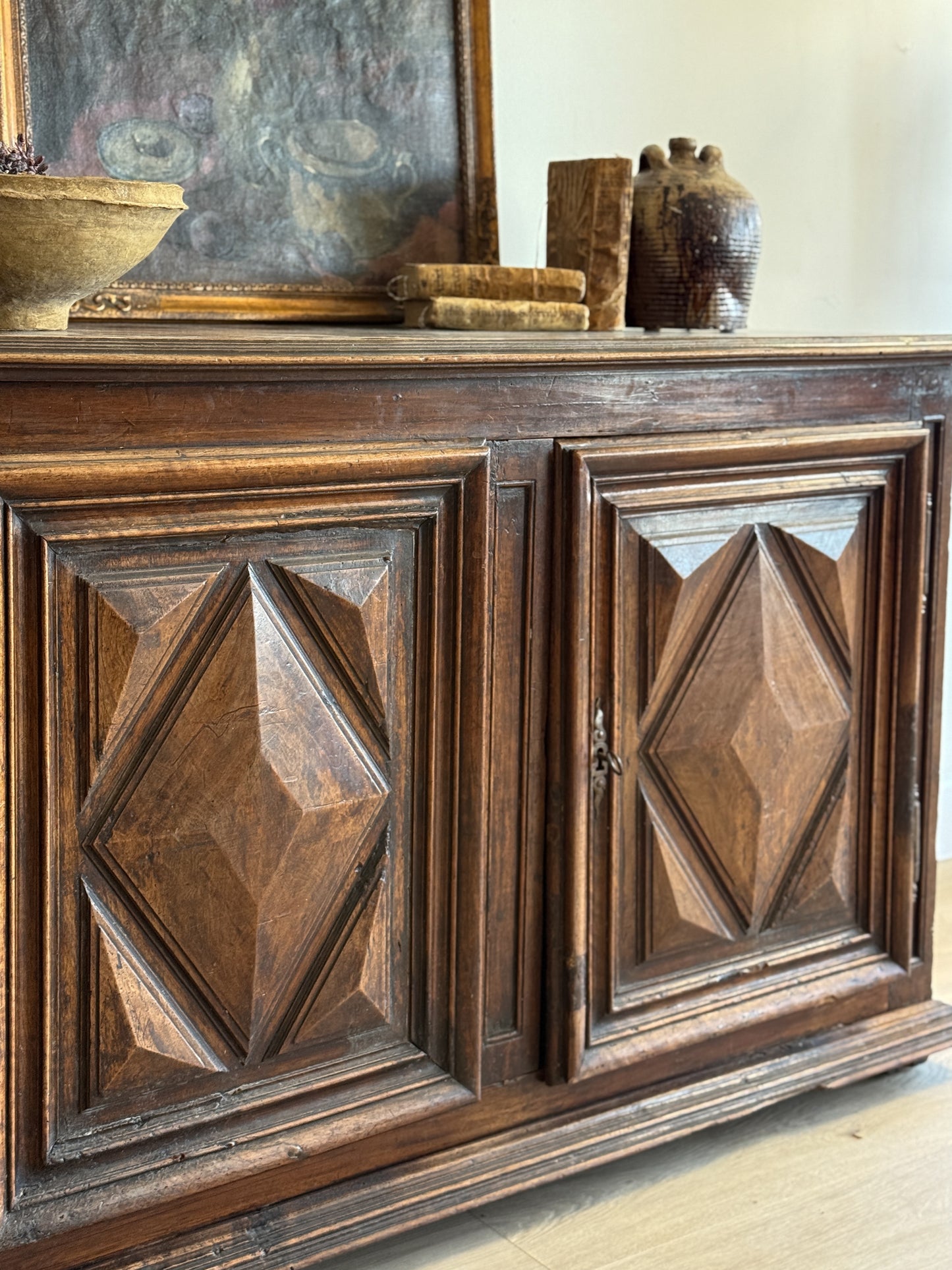 18th c. French Walnut Sideboard