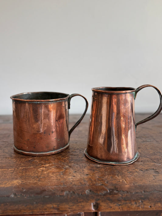 Antique English Copper Scoop