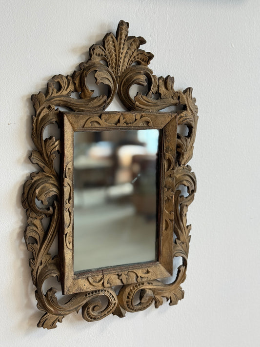 Small 18th c. English Mirror