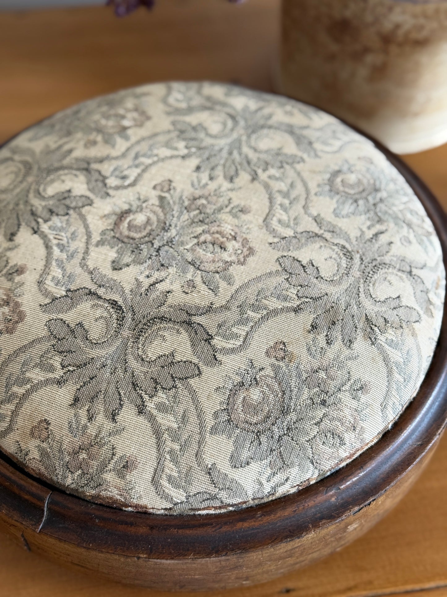 Small Antique English Footstool