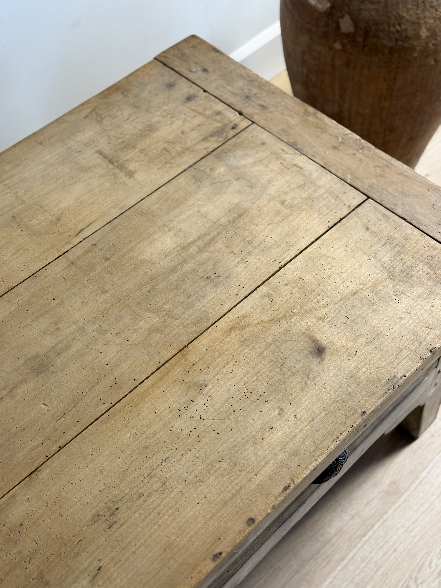 Antique French Oak Coffee Table