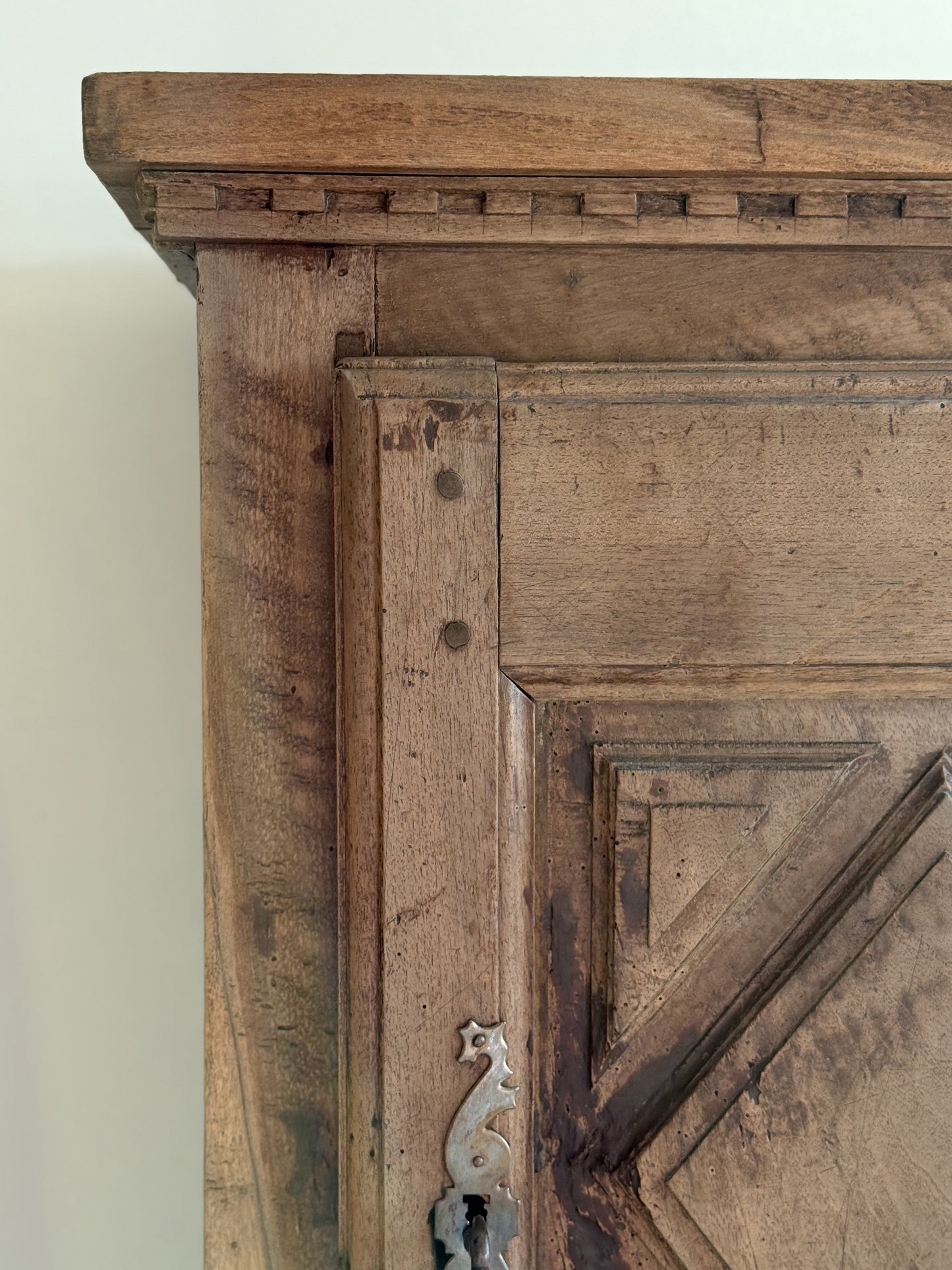Antique French Oak Cupboard
