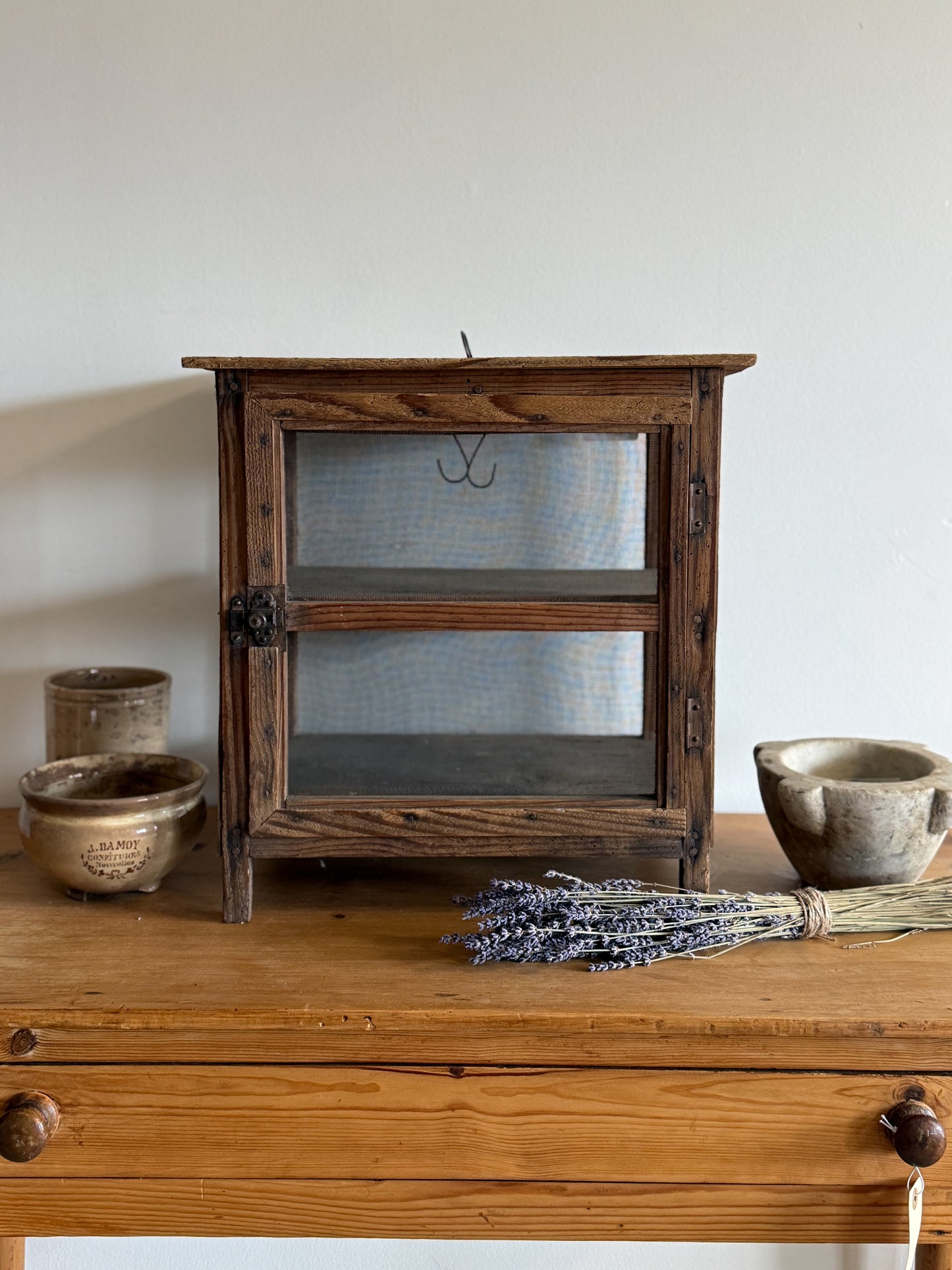 Antique French Cheese Safe, Garde Manger