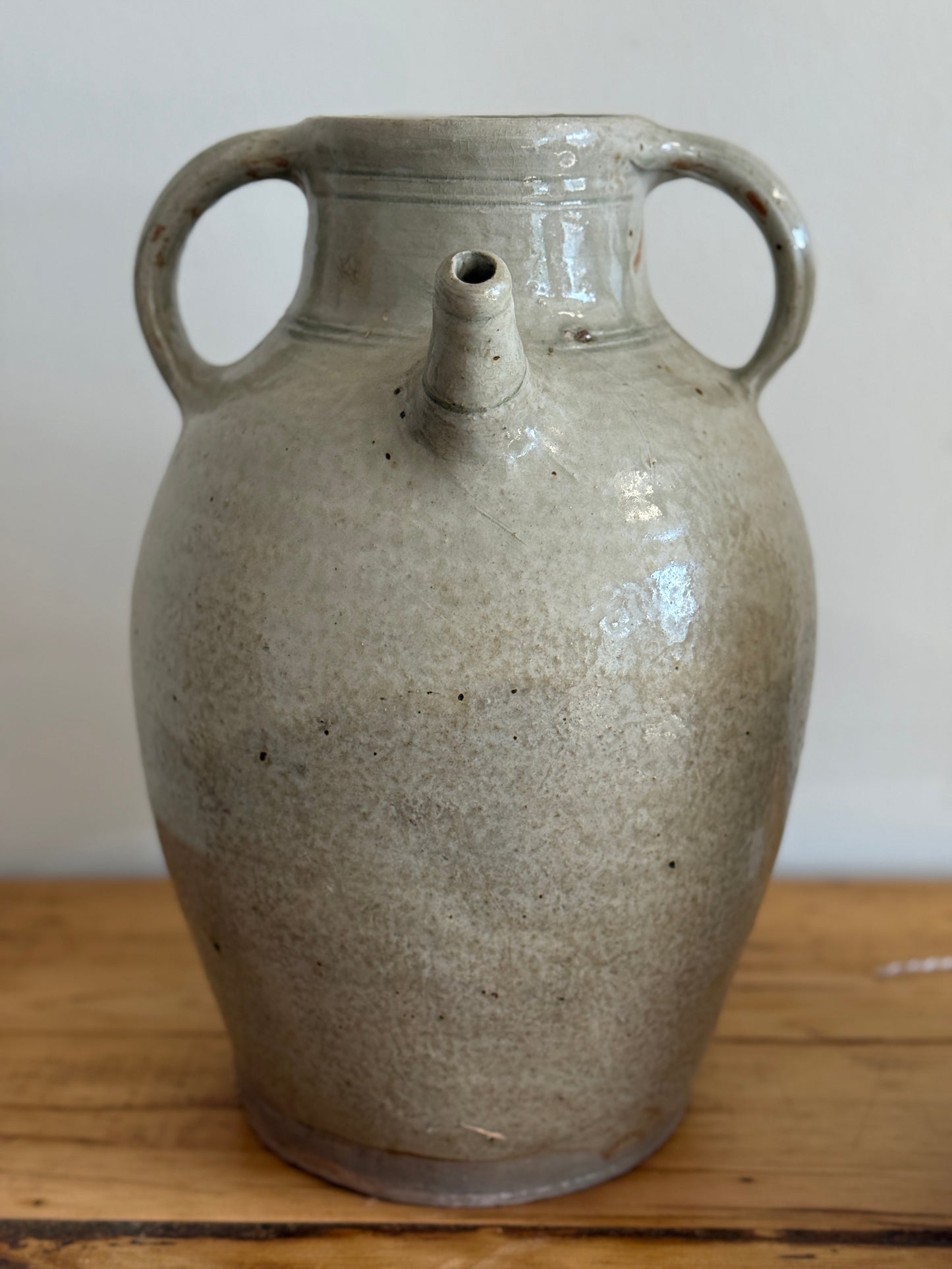 Antique French Pots With Spout
