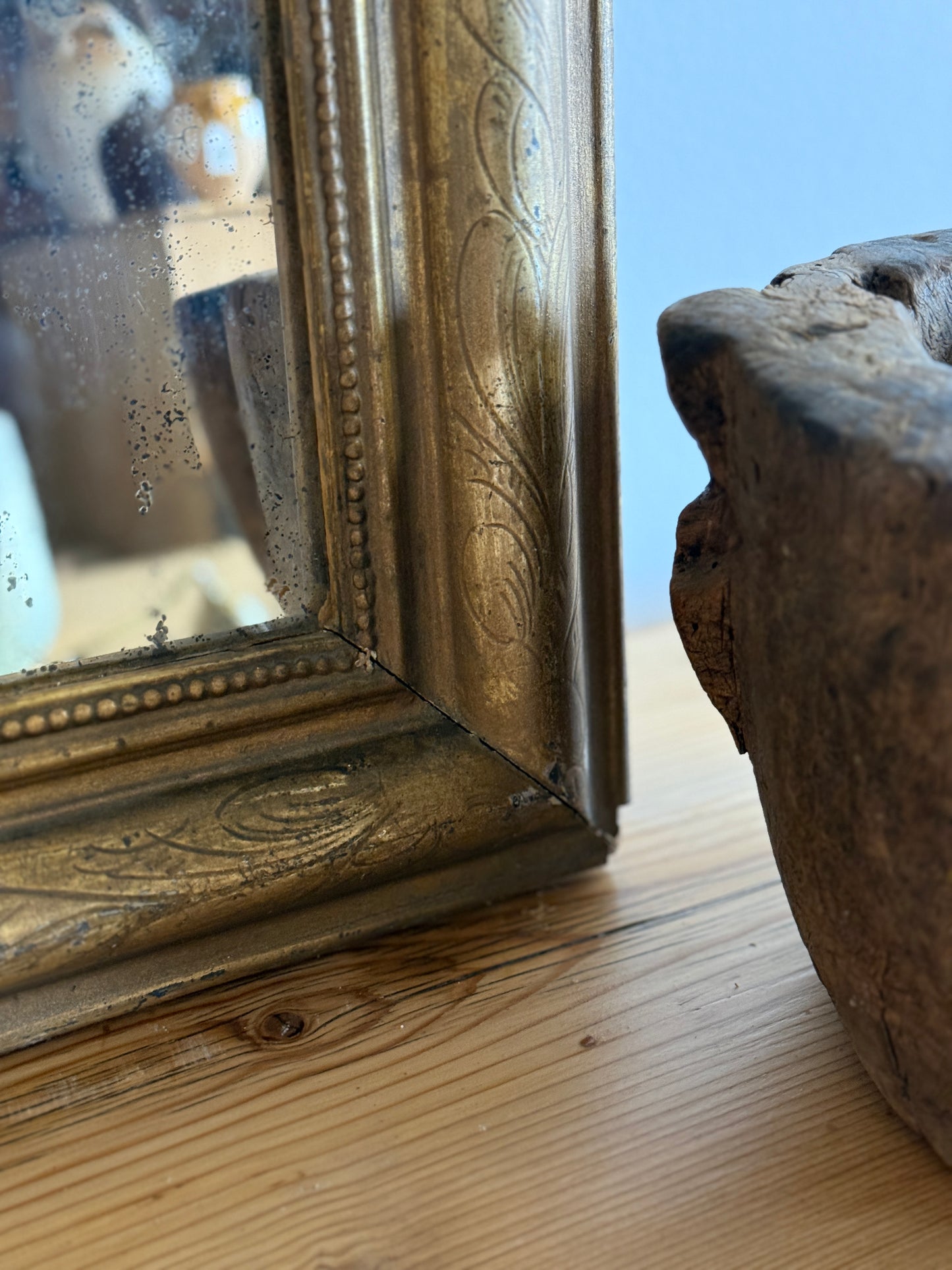 Antique French Louis Philippe Mirror