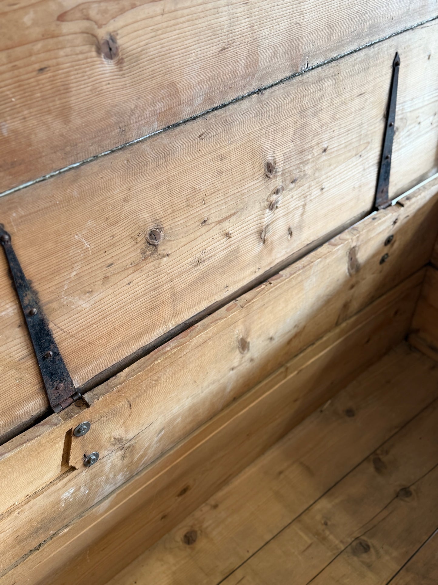 Large Antique European Trunk