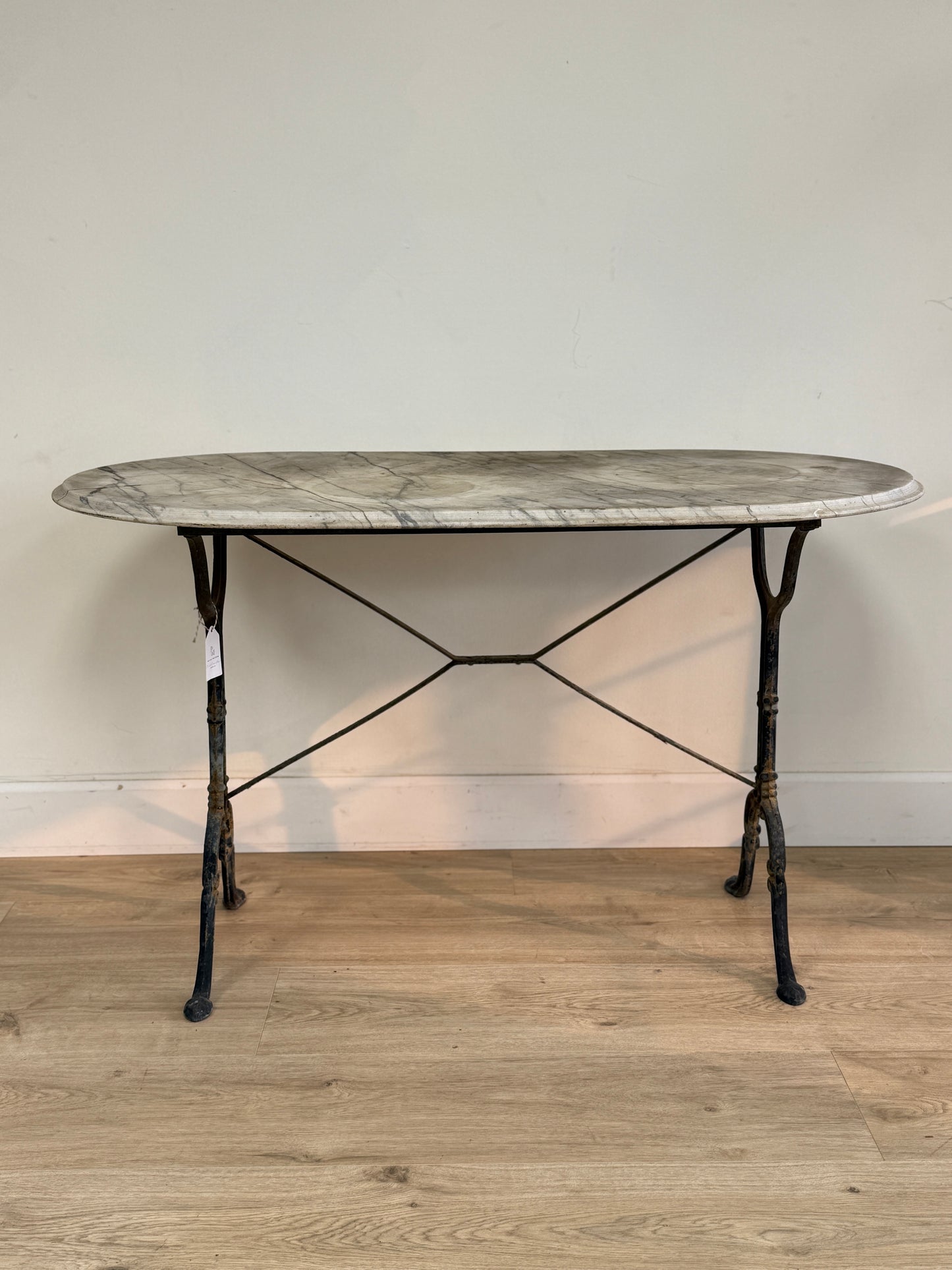 Antique French Marble Garden Table