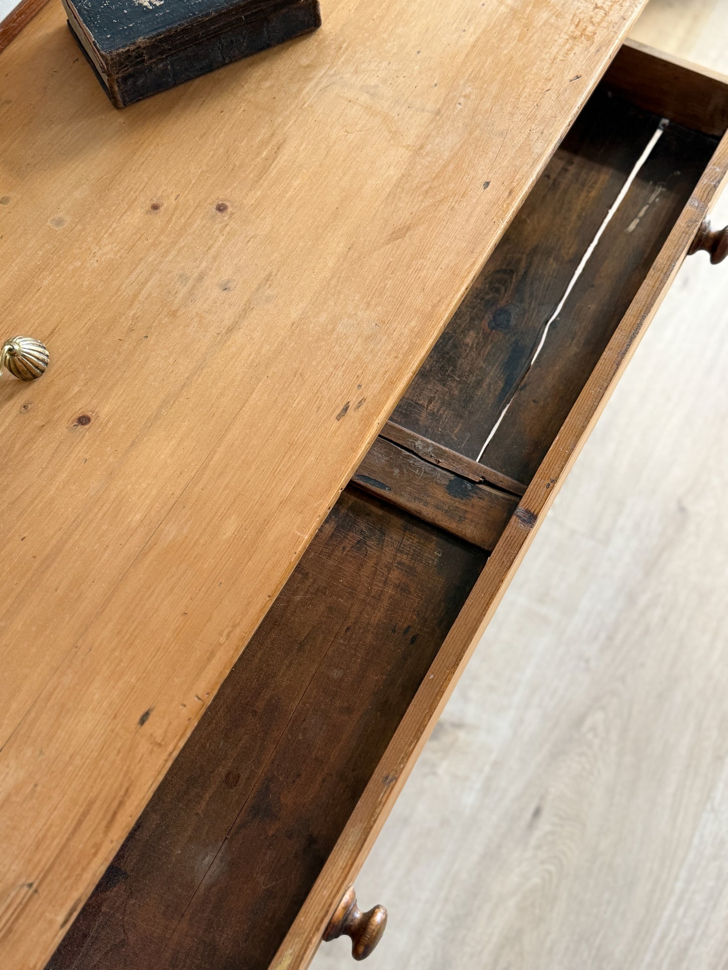 Antique English Victorian Desk/Hall Table