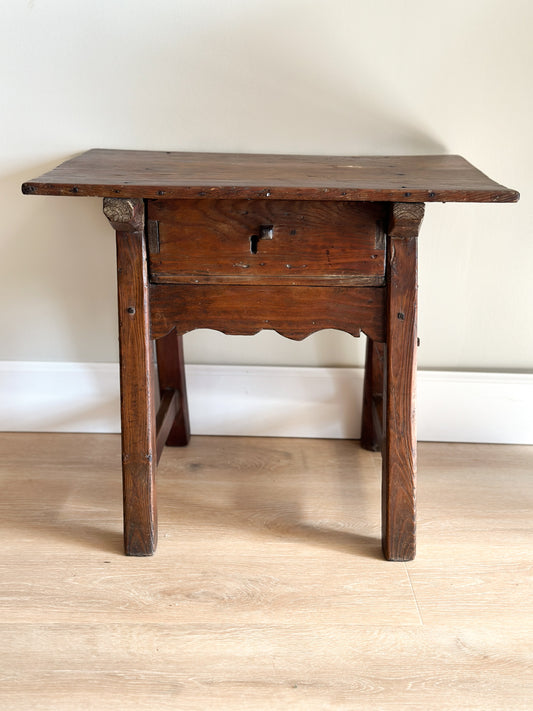 Antique Spanish End Table