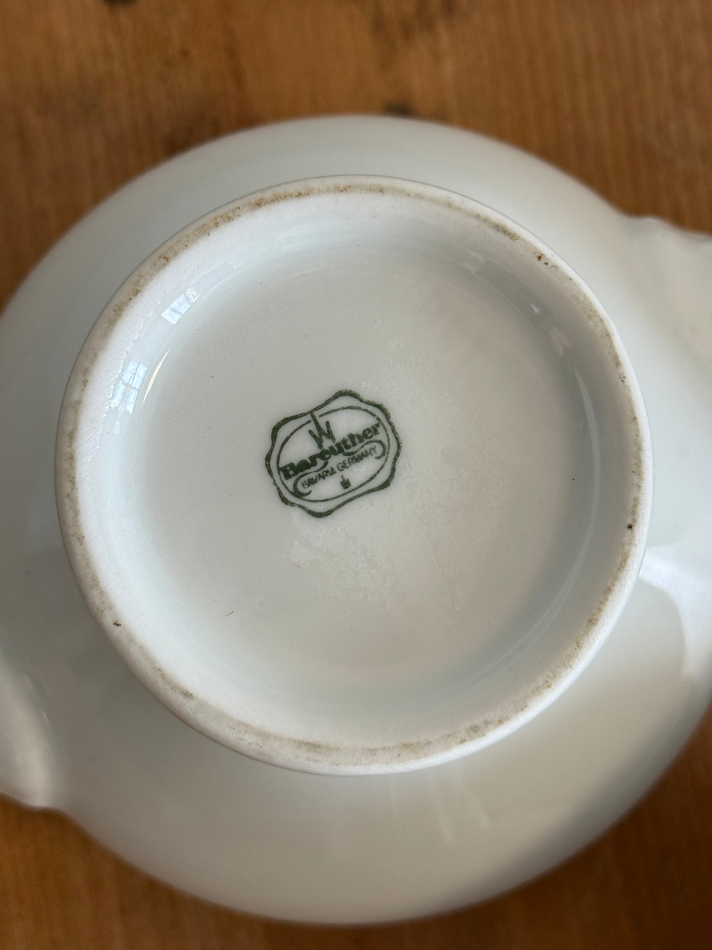 Vintage Bareuther German Lions Head Soup Bowl