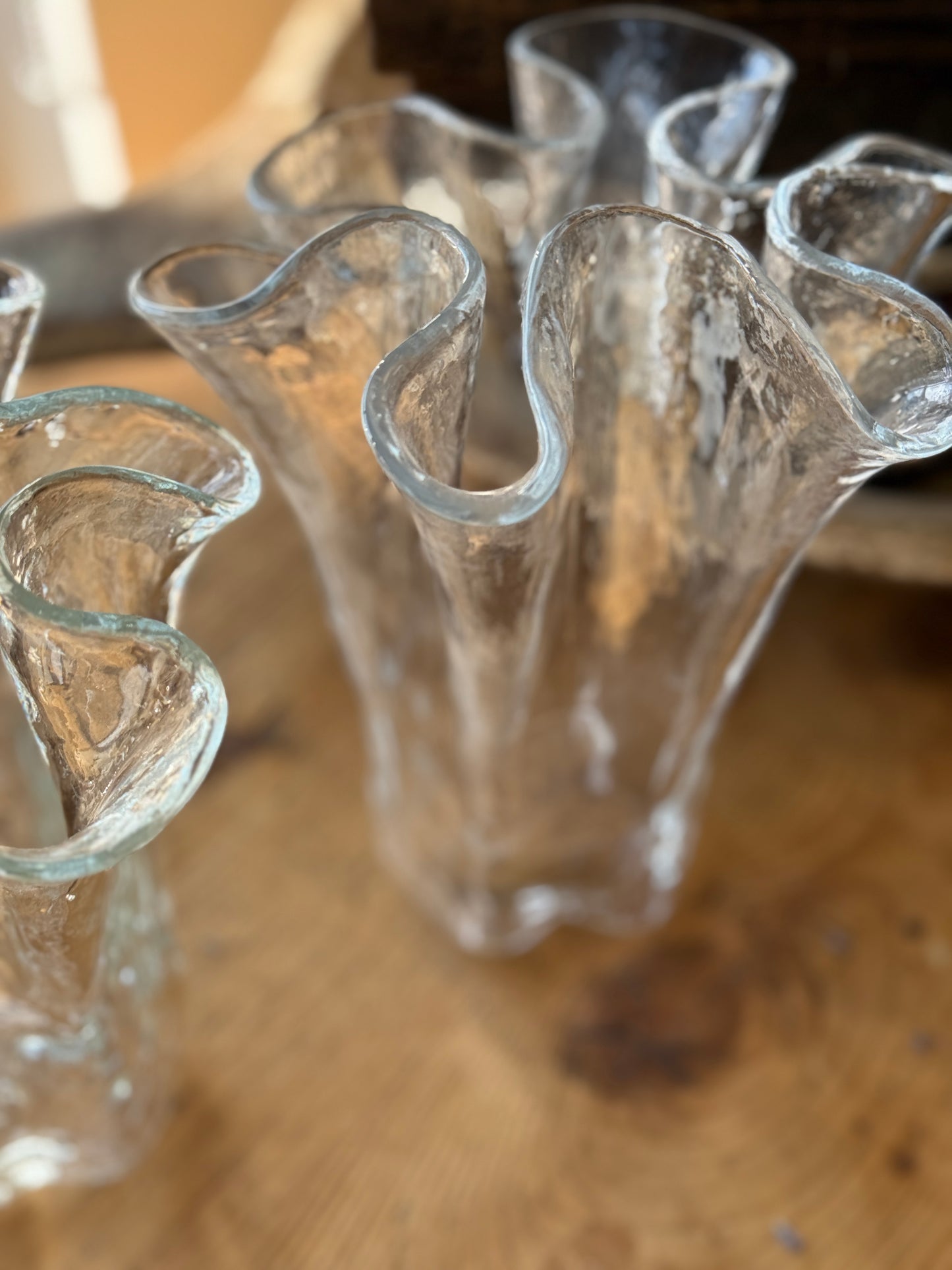Vintage Hand Blown Finnish Vases