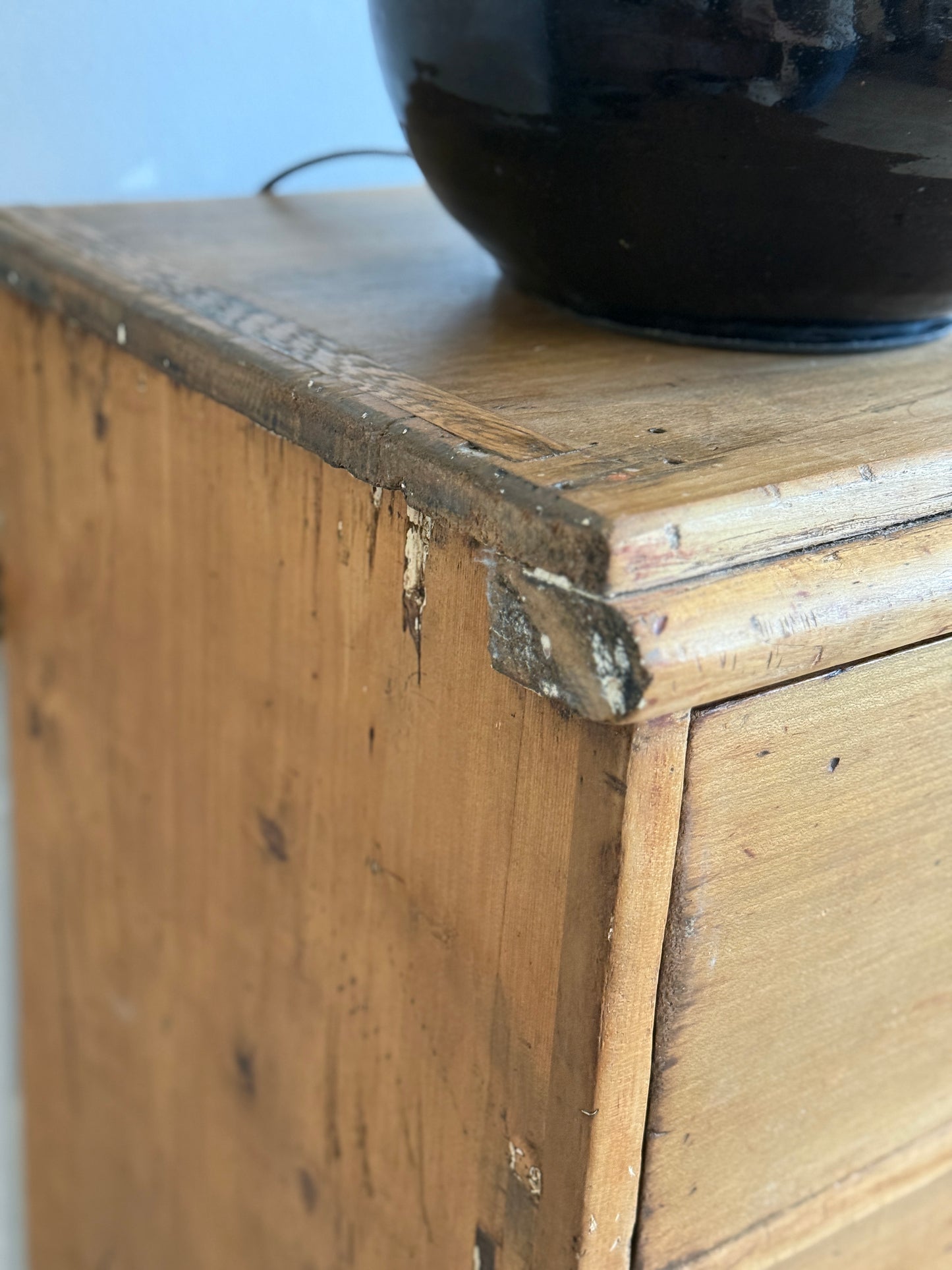 Antique Twelve Drawer Shop Counter/Sideboard