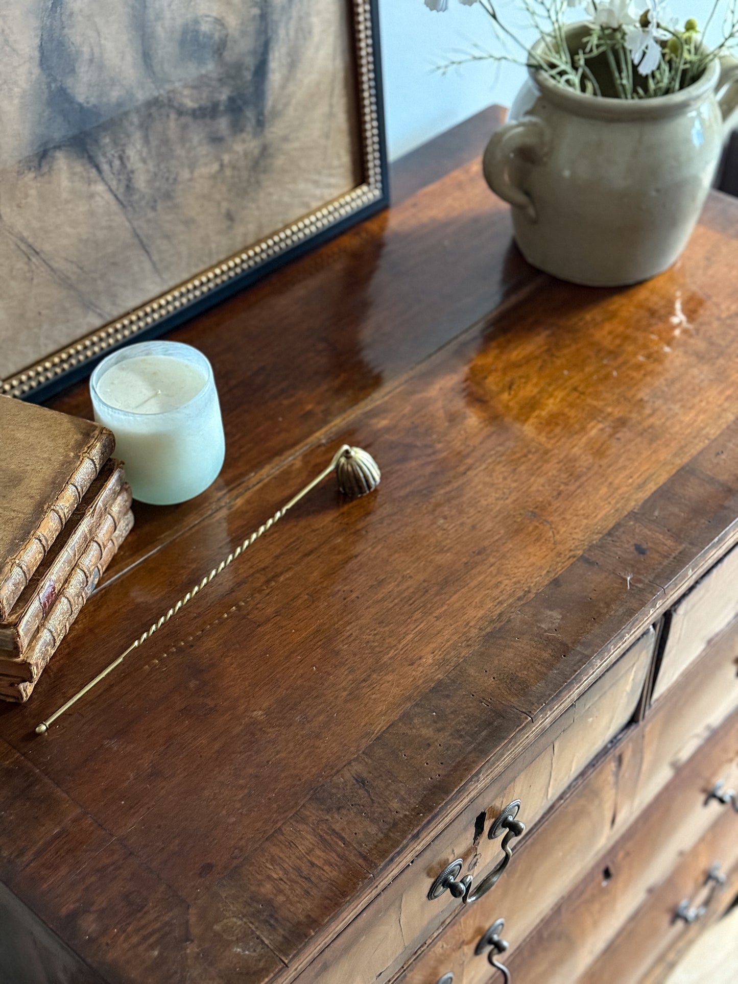 18th Century English Walnut Chest of Drawers