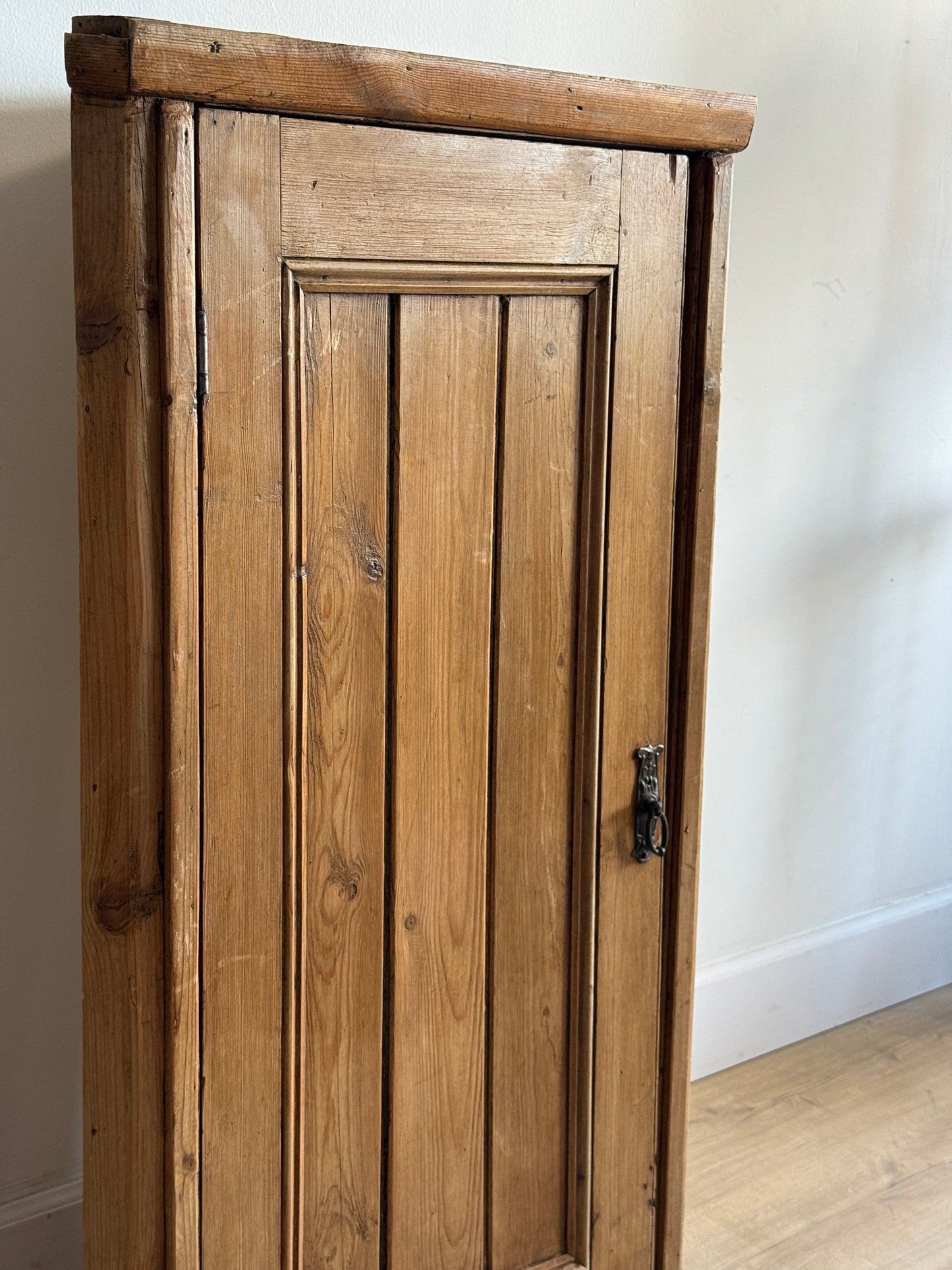 Antique English Corner Cupboard