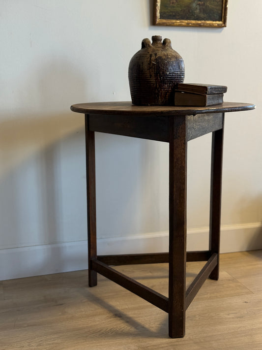 Antique English Cricket Table, c.1920
