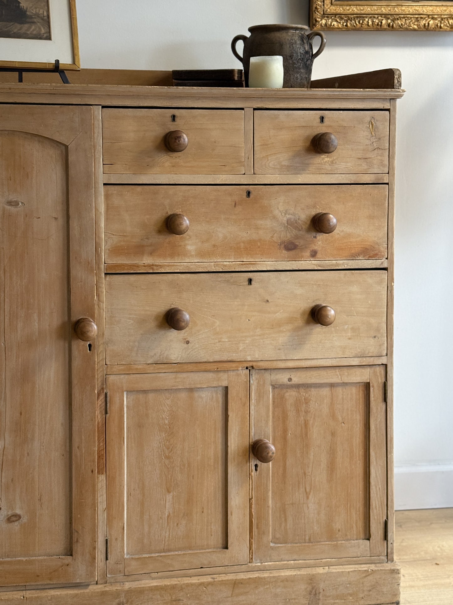 Antique English Gentlemans Cabinet