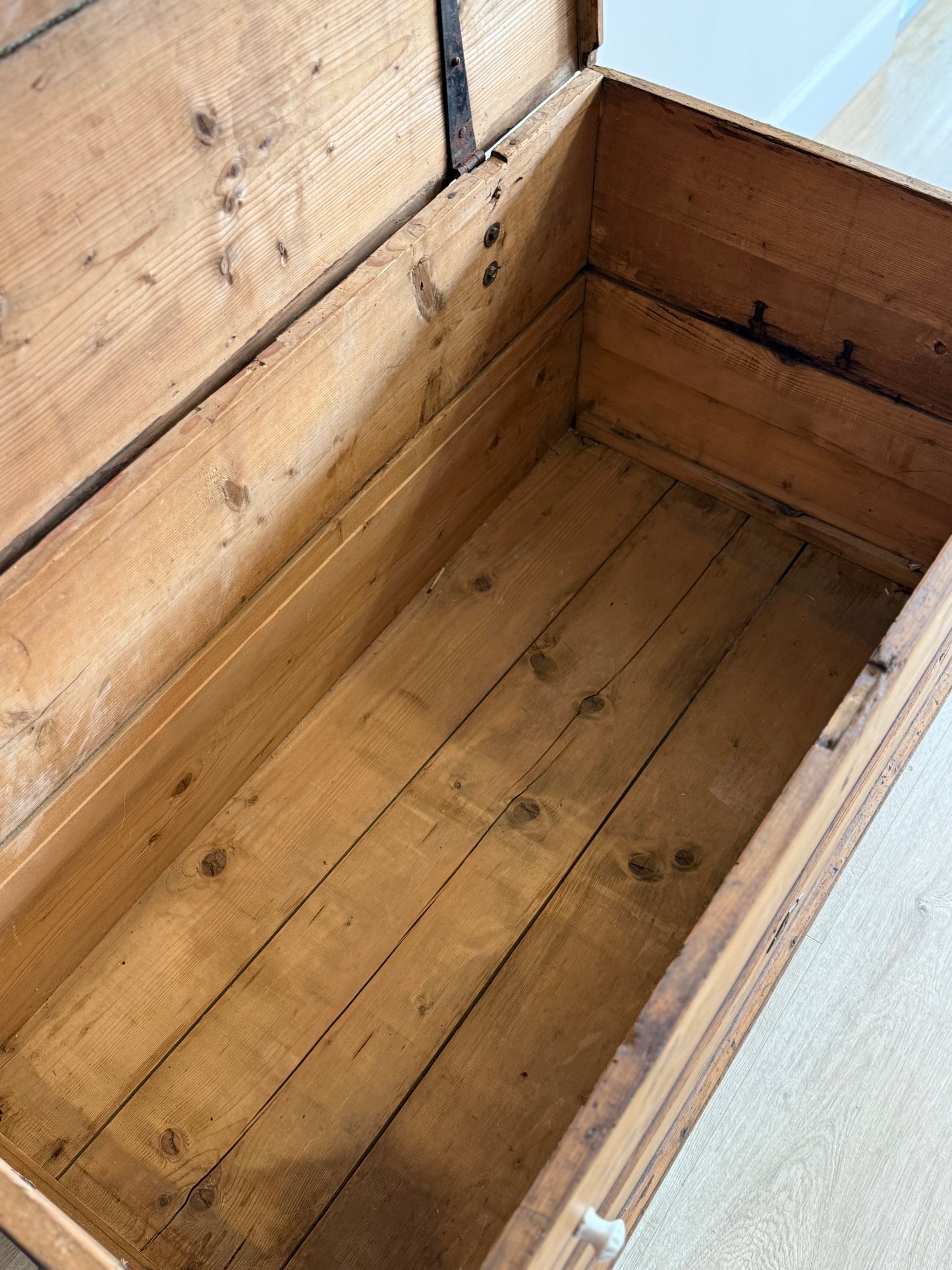 Large Antique European Trunk