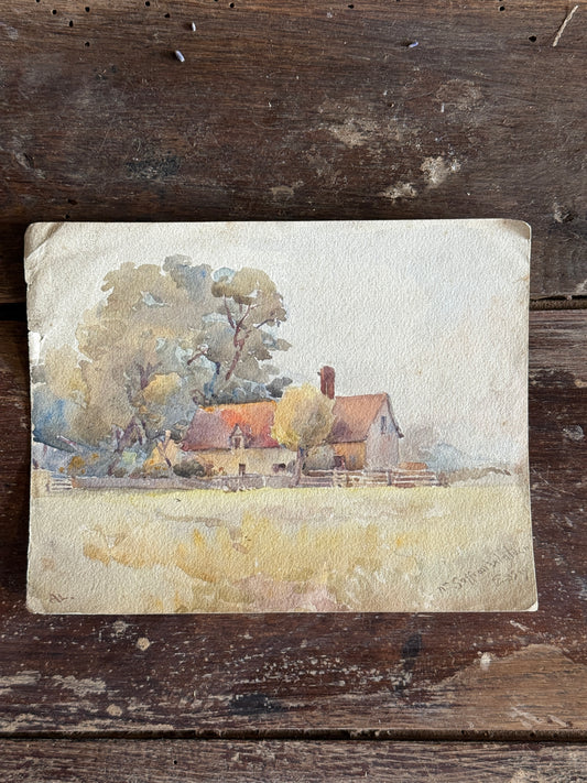 Original European Watercolor Paintings