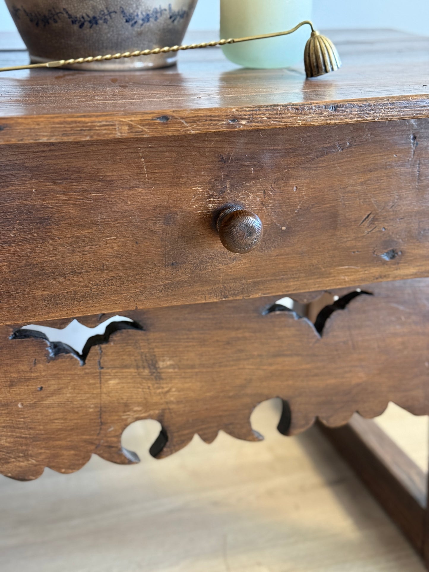 18th c. Spanish Shepherd Table, c.1750