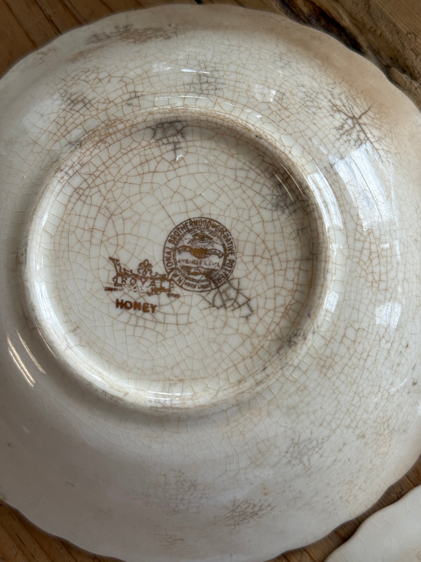 Set of Three Scalloped Bowls