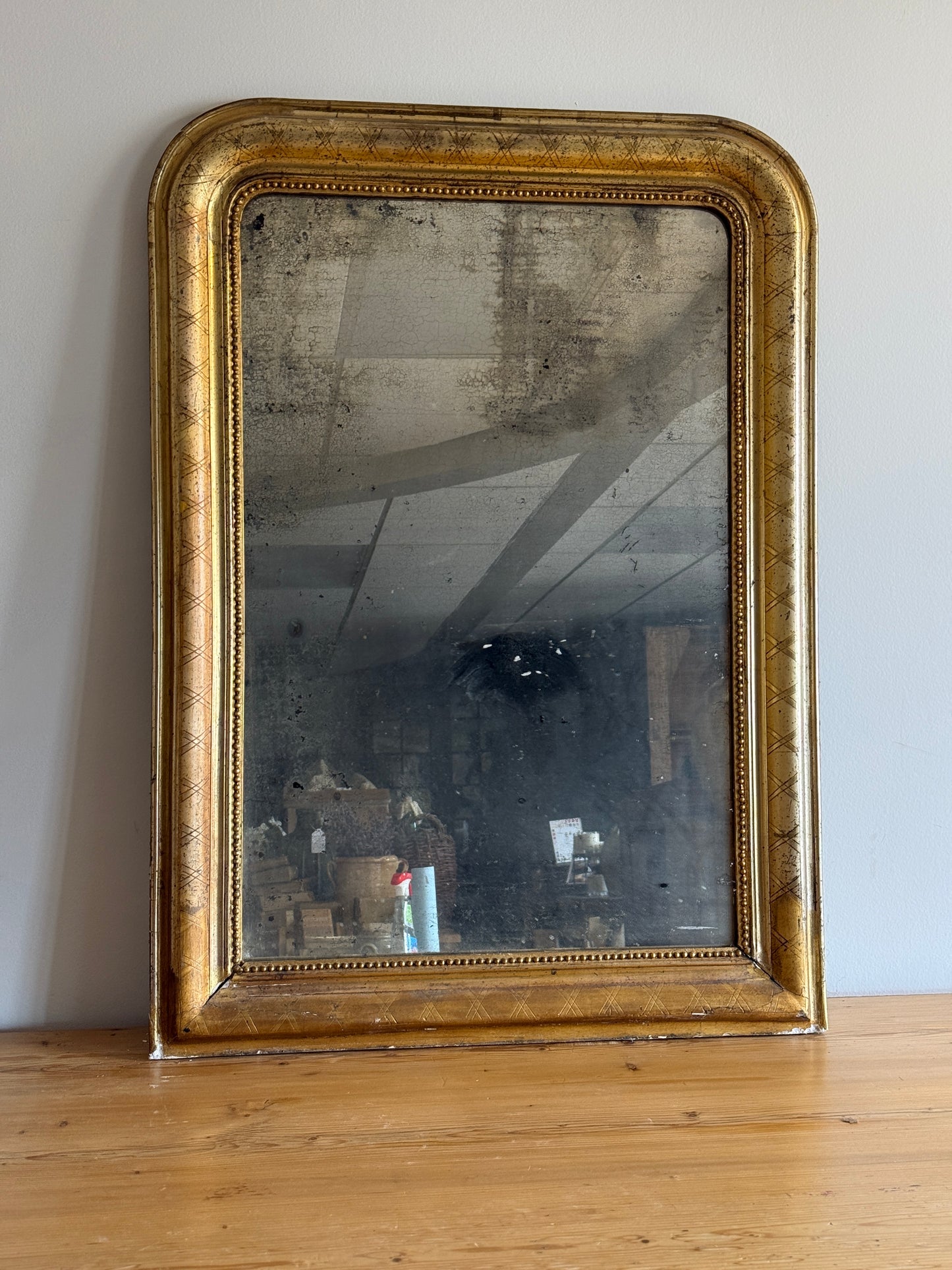 Antique French Louis Philippe Mirror