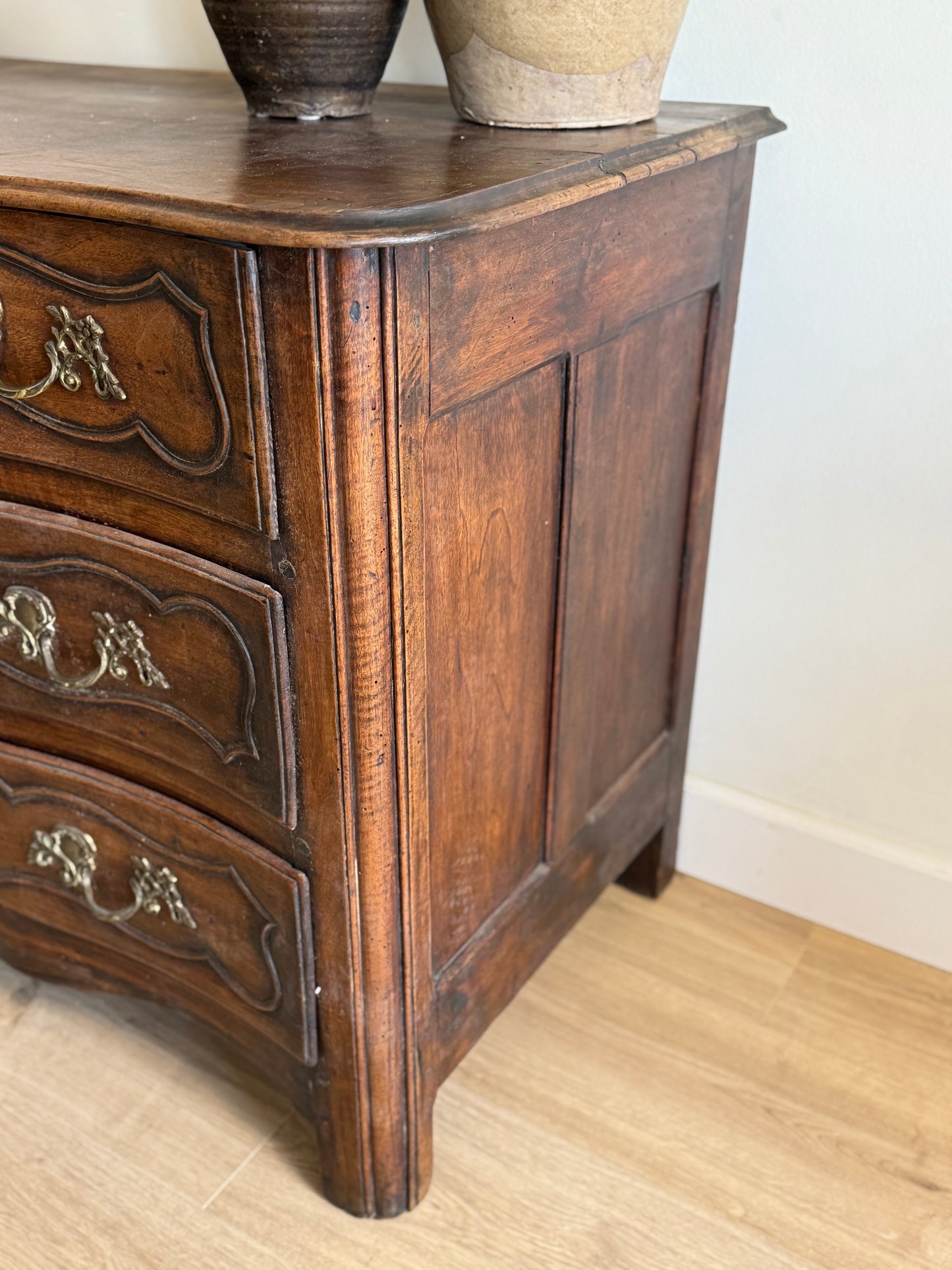 Antique French Walnut Chest of Drawers/Dresser