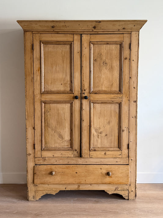 Antique English Pine Cupboard