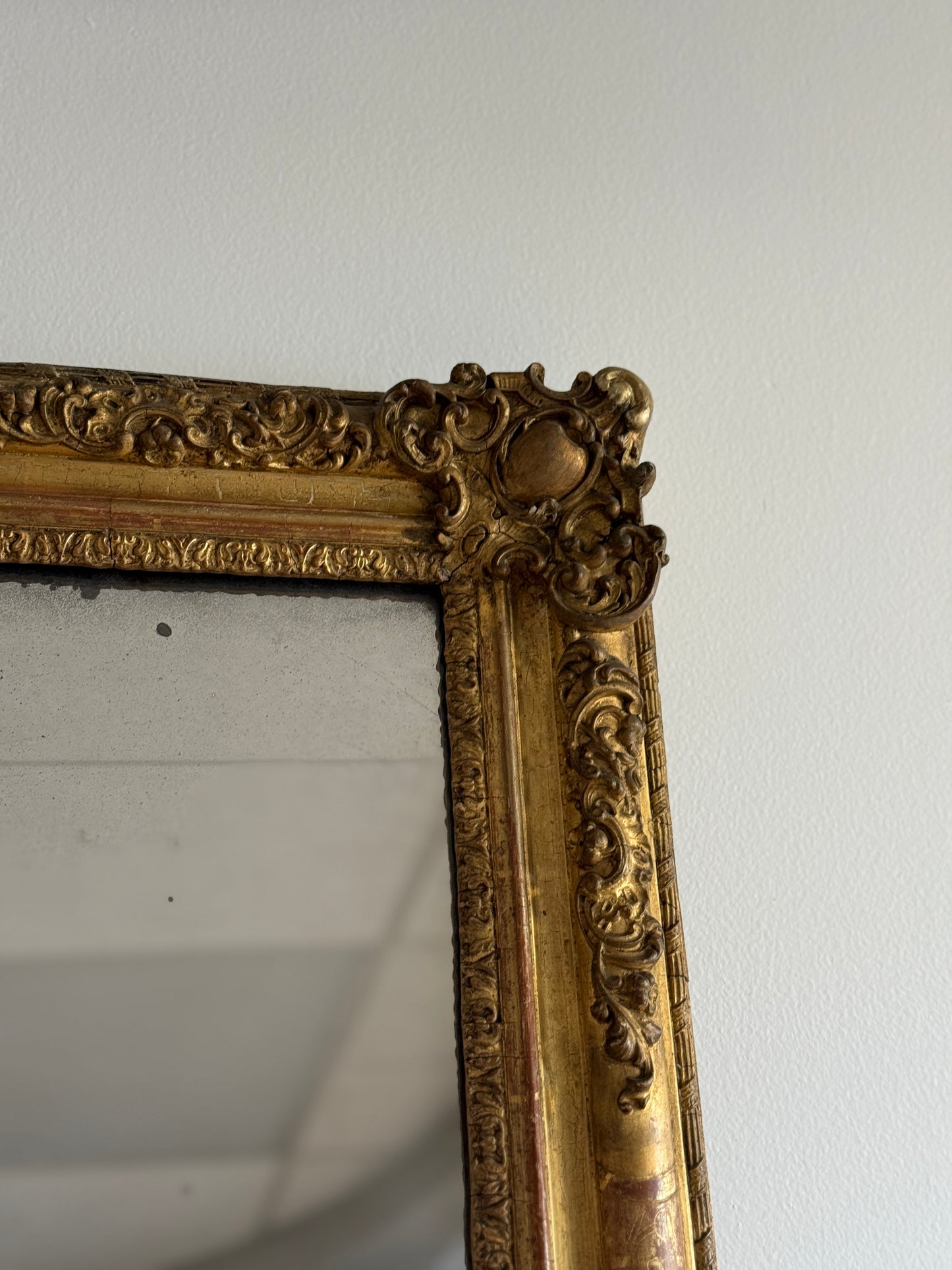Large 19th c. Napoleon The Third Mirror