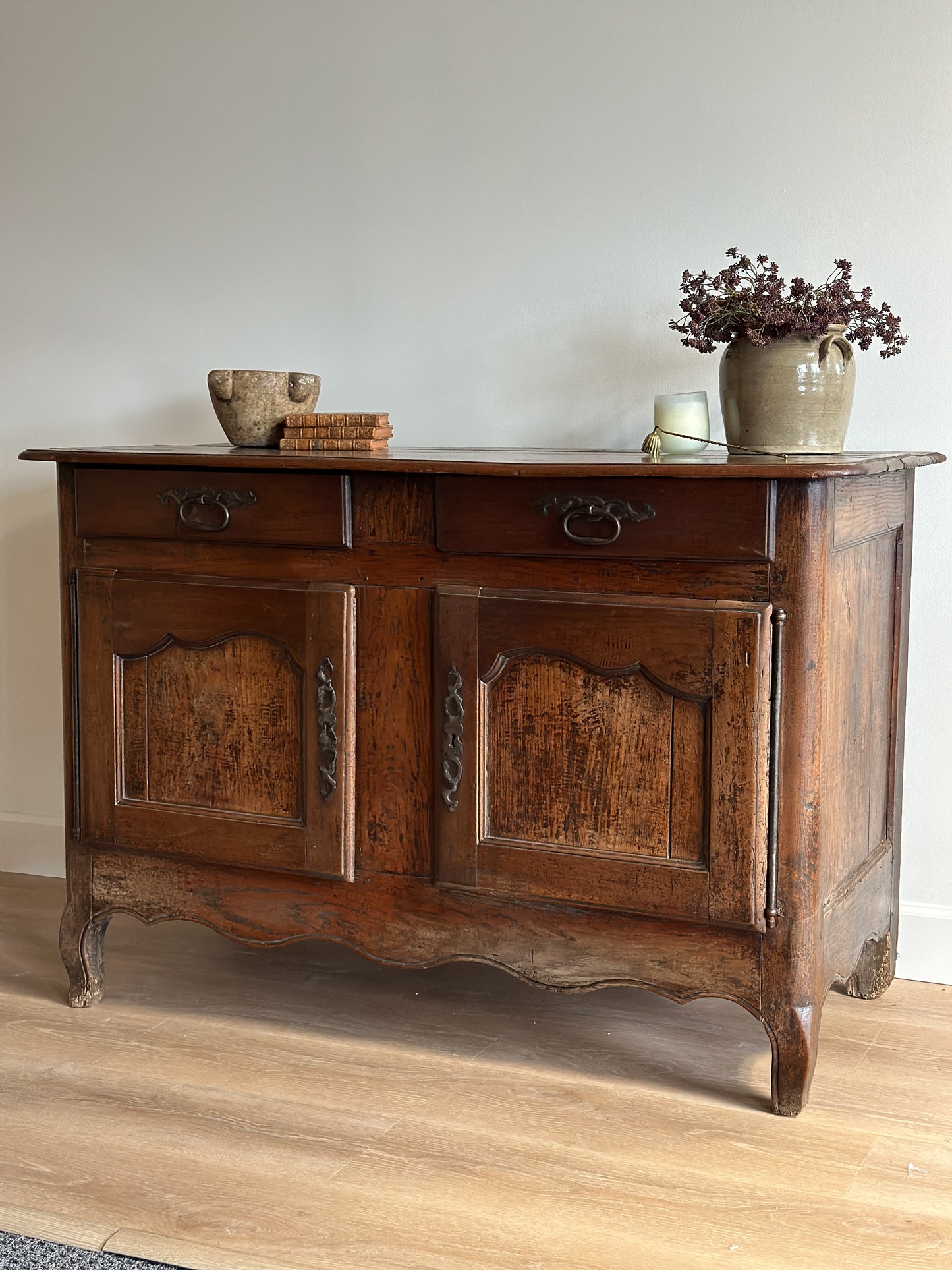 Antique French Walnut Sideboard/Server