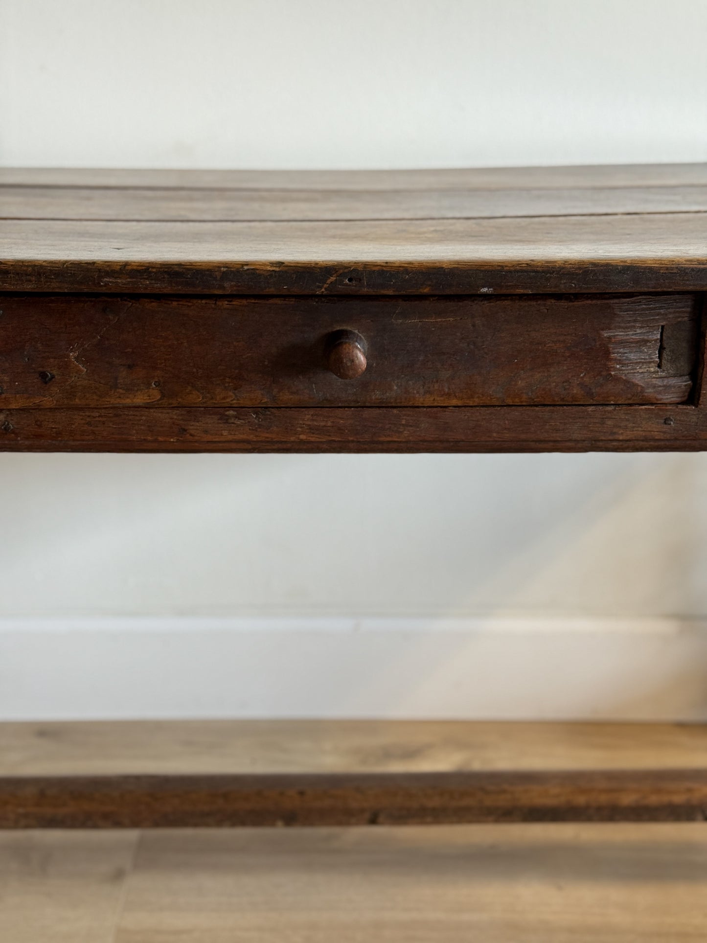 Antique French Oak Serving Table/Console