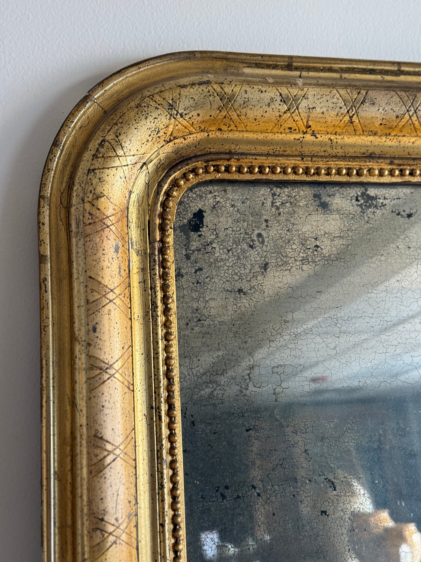 Antique French Louis Philippe Mirror