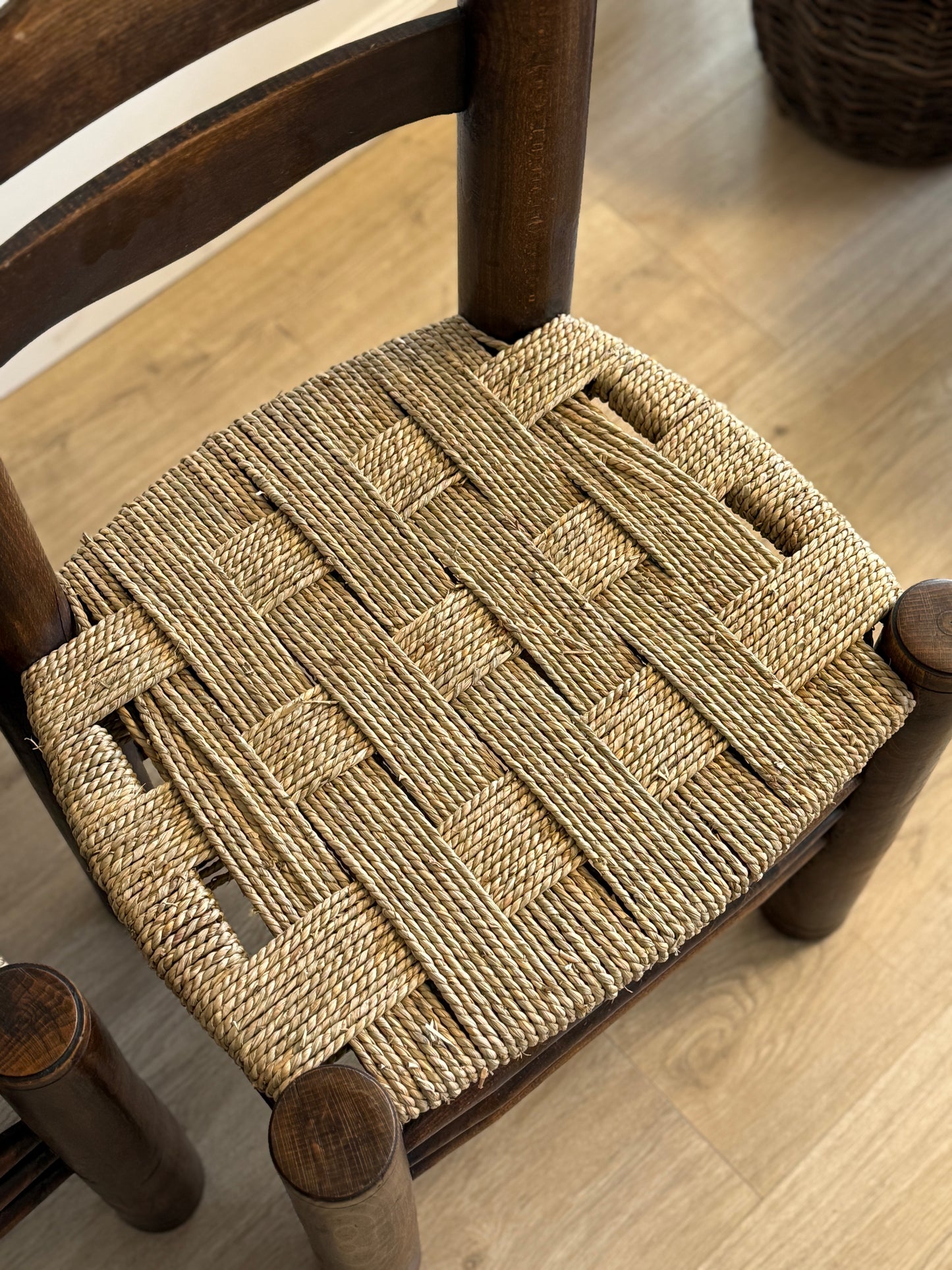 Rare Set of Four Charles Dudouyt Chairs