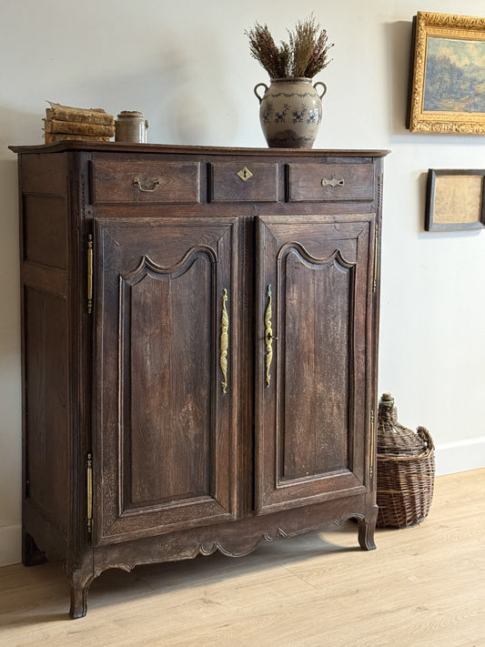 Late 19th c. French Oak Cabinet/Sideboard