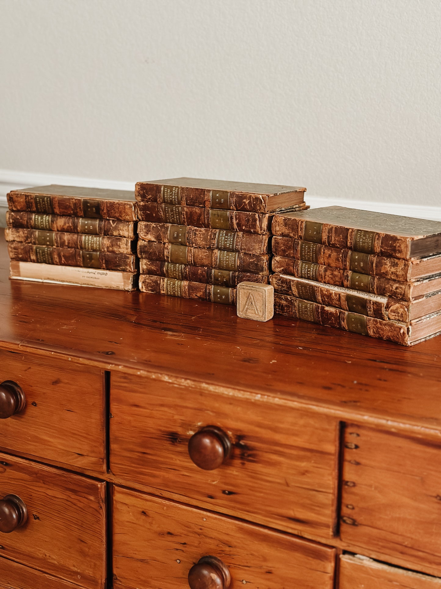 Various Antique European Book Sets