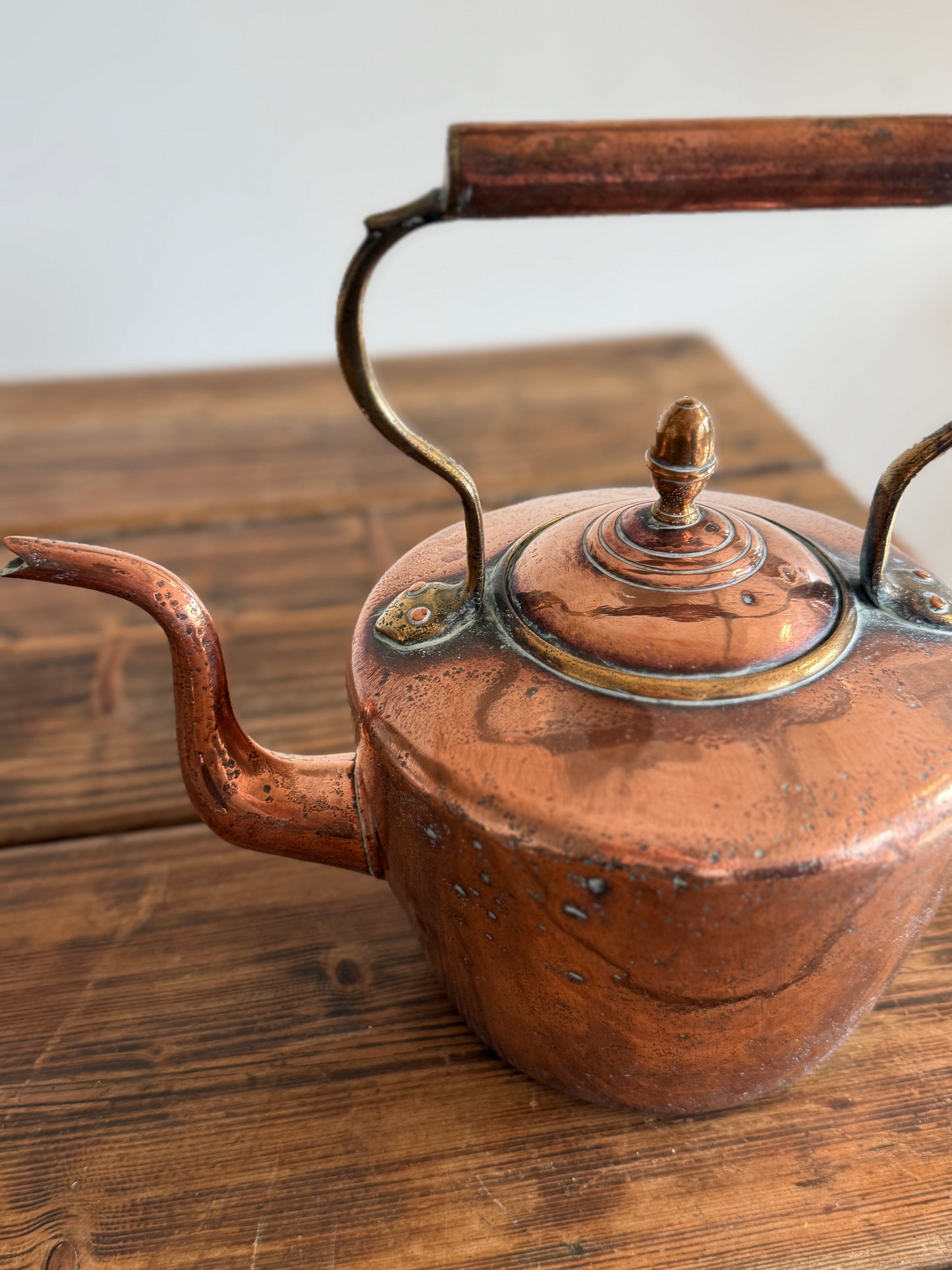 Antique English Copper Kettles