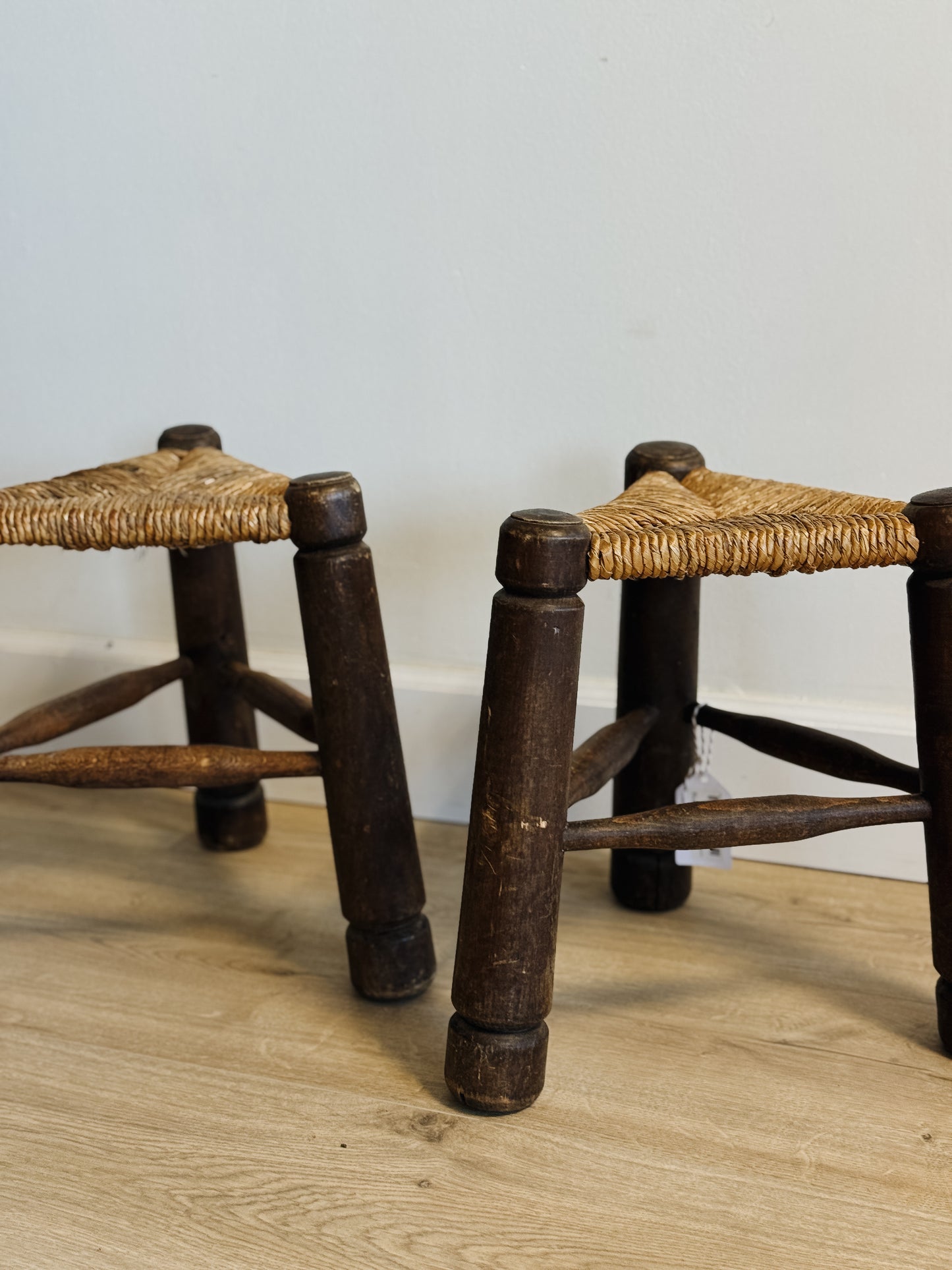 Pair of Two Charles Didouyt Stools