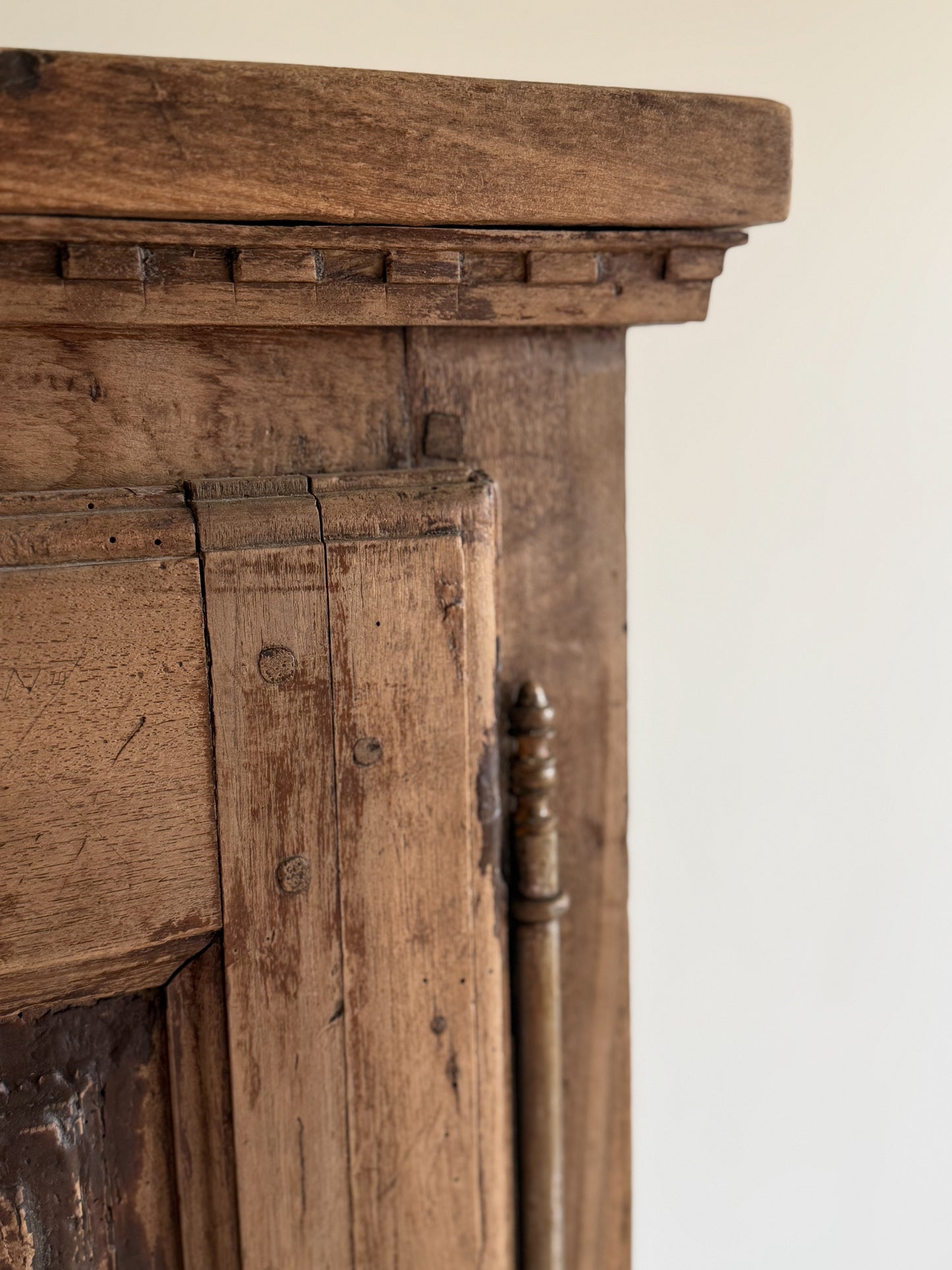Antique French Oak Cupboard