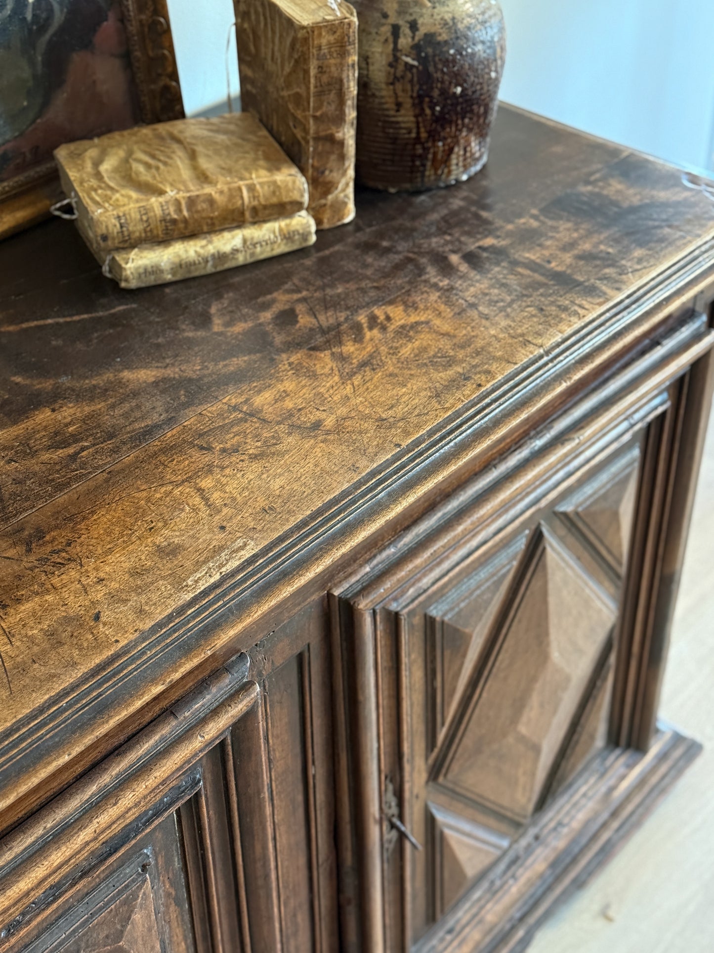 18th c. French Walnut Sideboard