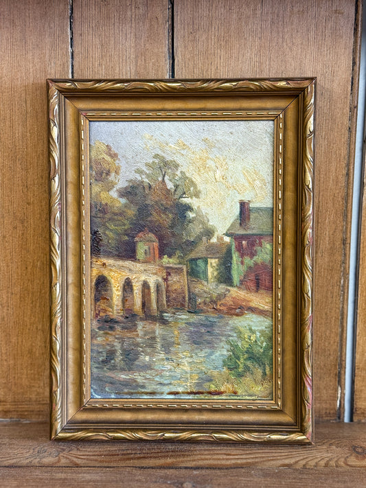 Original Antique Oil Painting