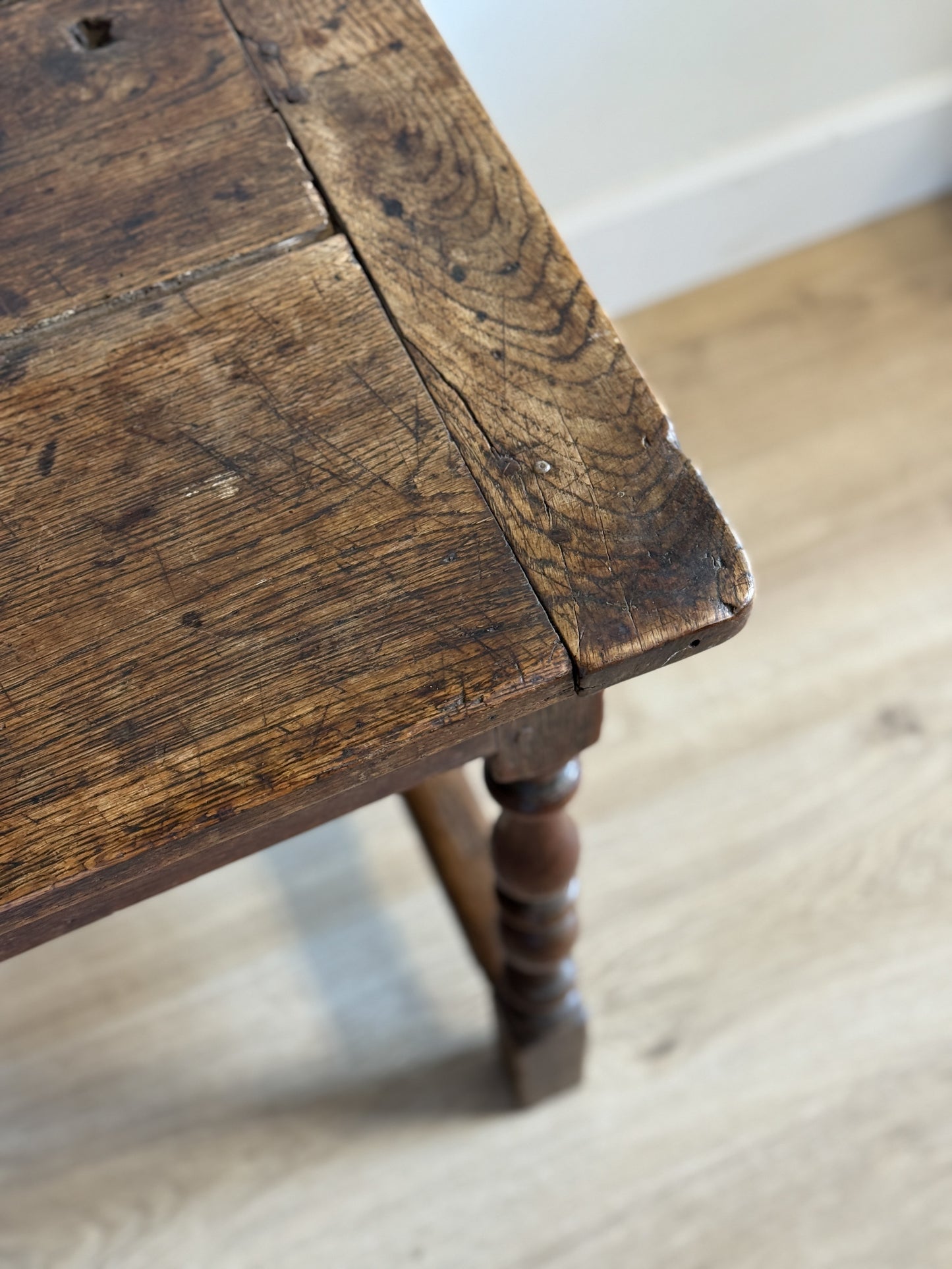 Antique French Oak Serving Table/Console