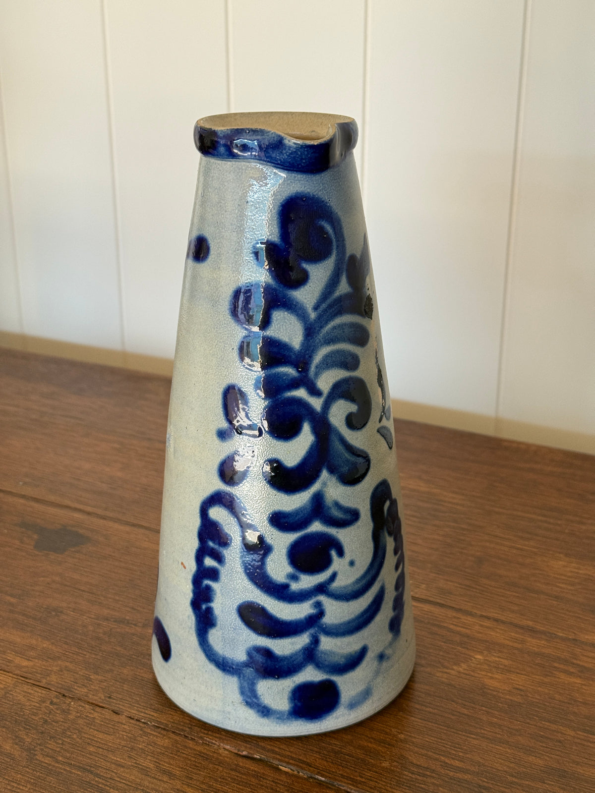 19th Century German Salt Glaze Pitcher