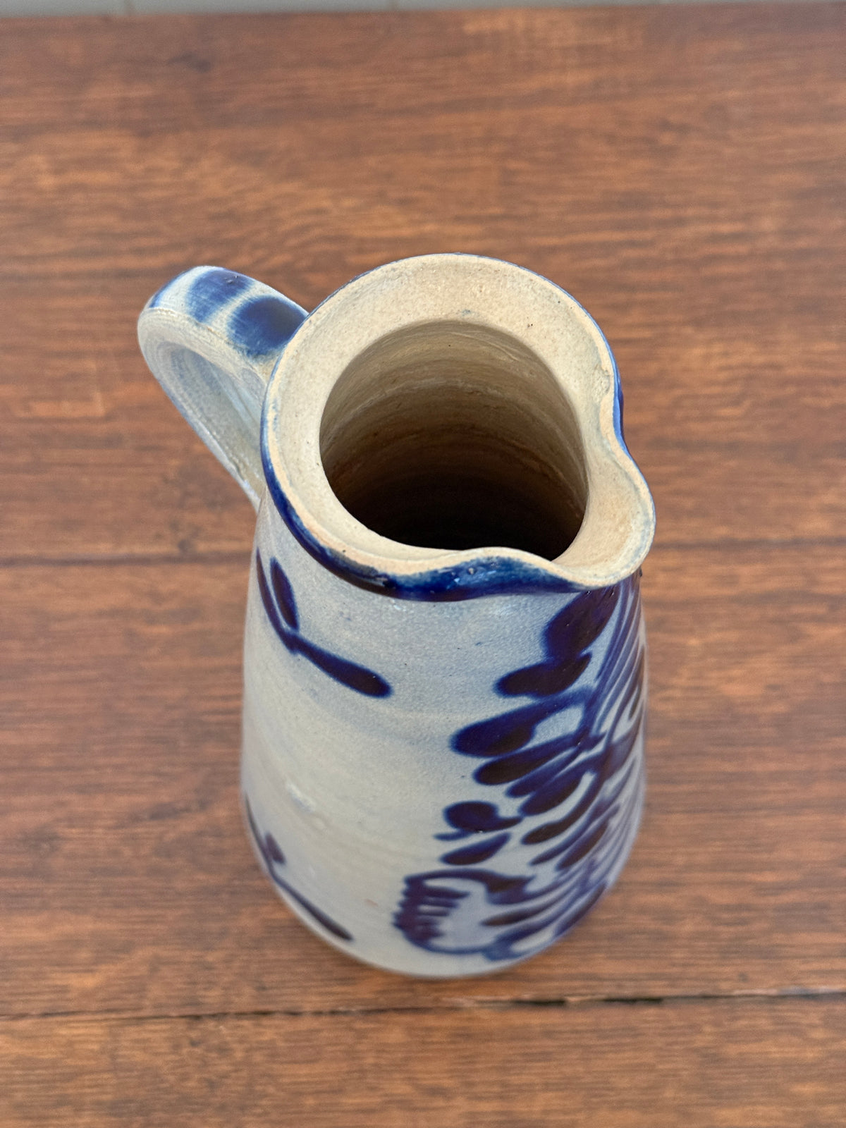 19th Century German Salt Glaze Pitcher