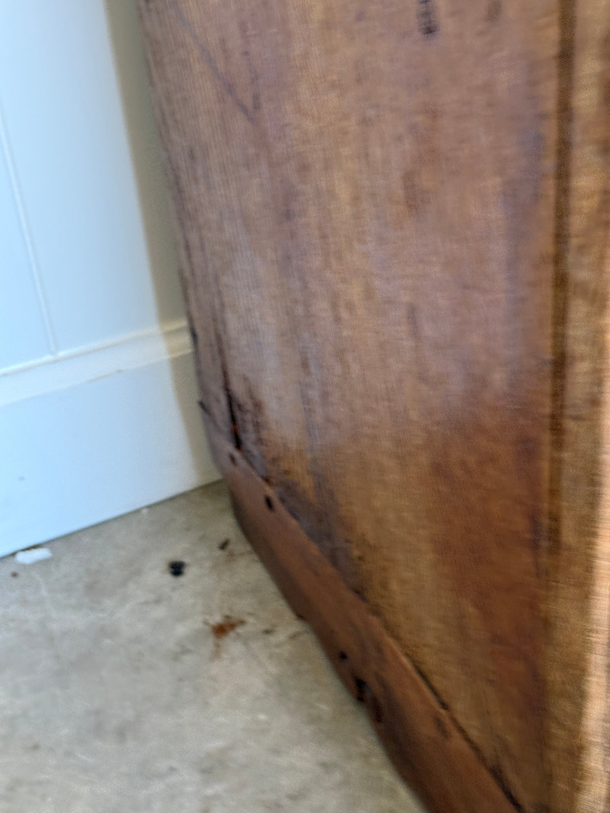 Tall 18th Century German Oak Sideboard