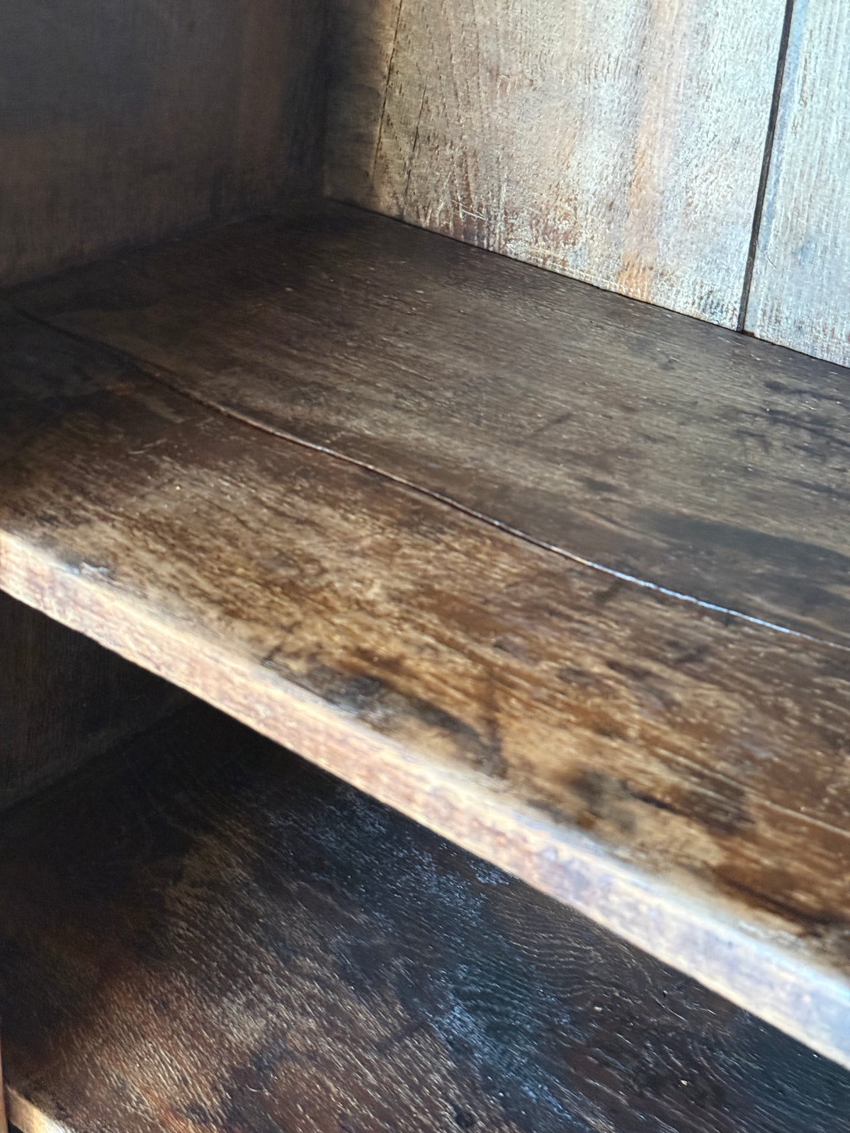 Tall 18th Century German Oak Sideboard