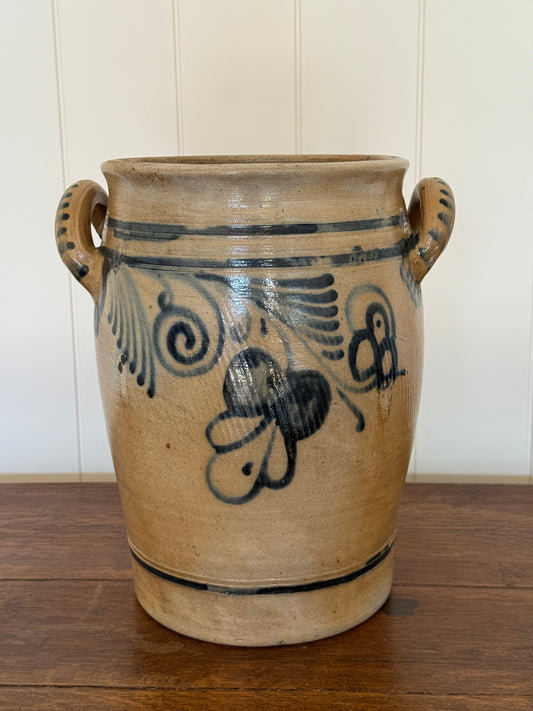 19th Century German Salt Glaze Crock