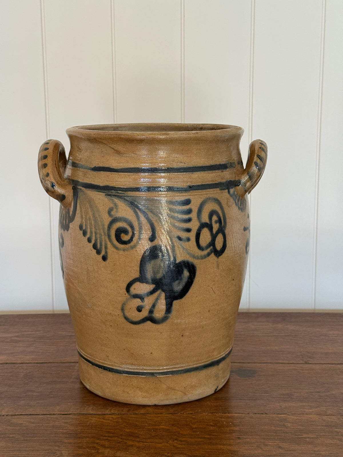 19th Century German Salt Glaze Crock